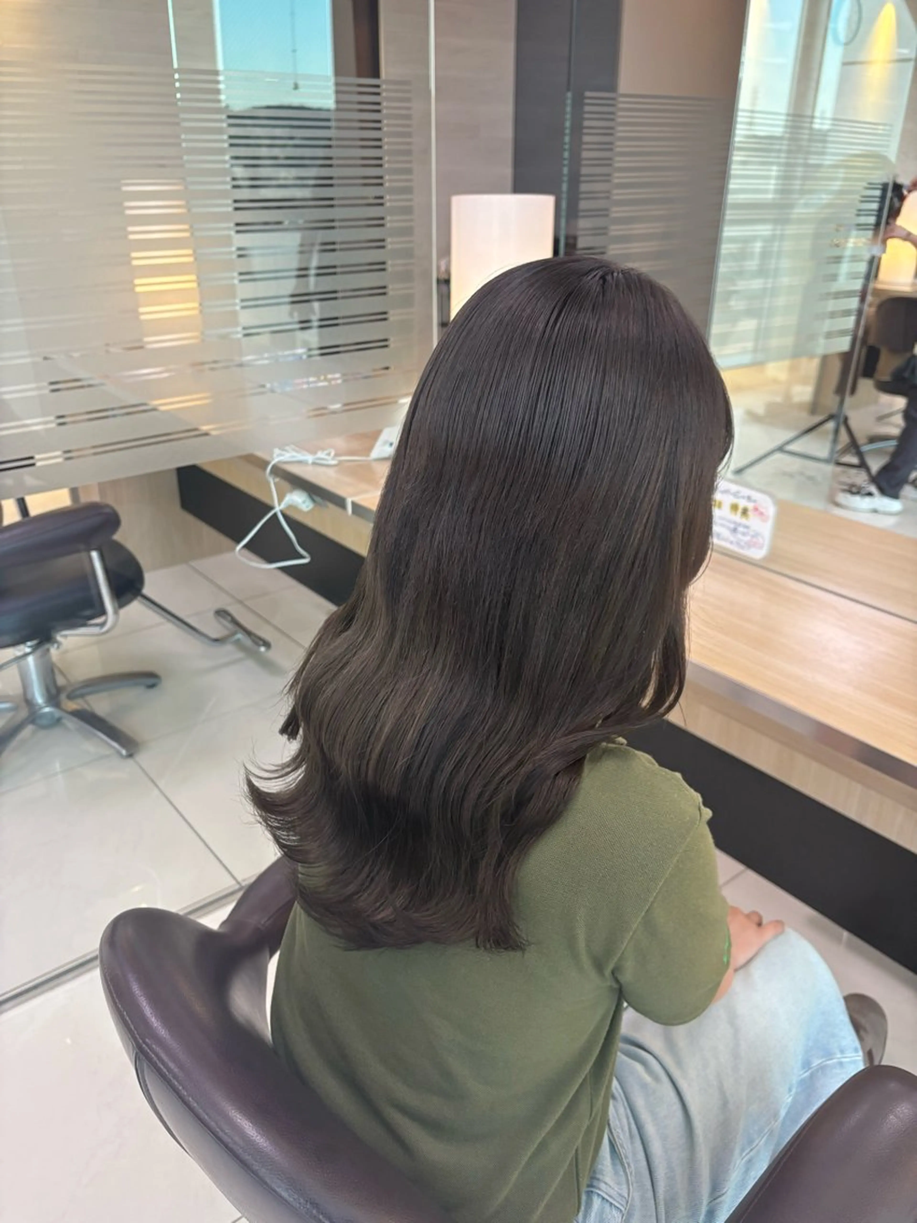 カラー マツエク/まつぱ/ 束感/さらん🩷のマツエク・マツパデザイン