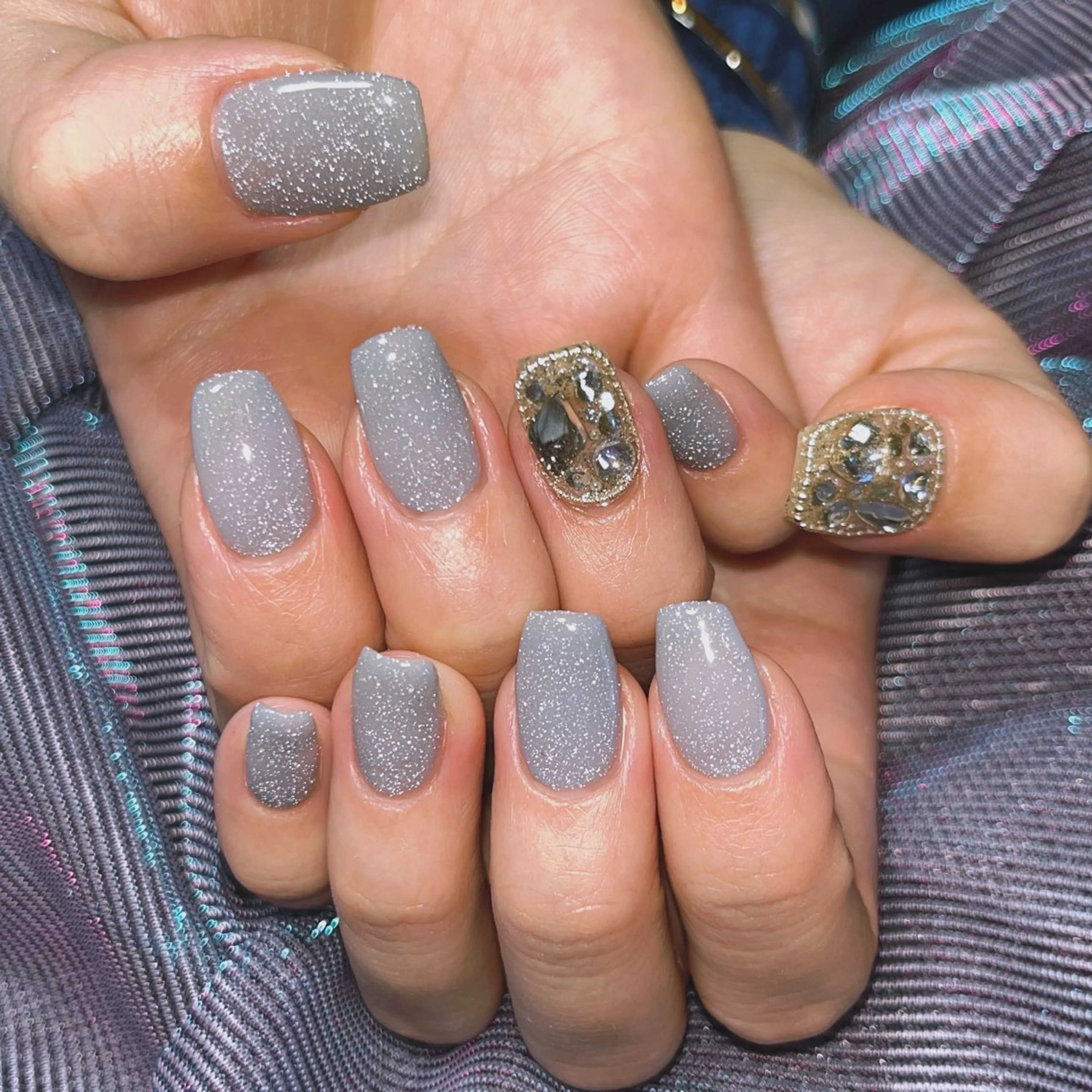 ネイル フラッシュネイル ハンドネイル ruirui.naildesign所属・RUI ☆のネイルデザイン