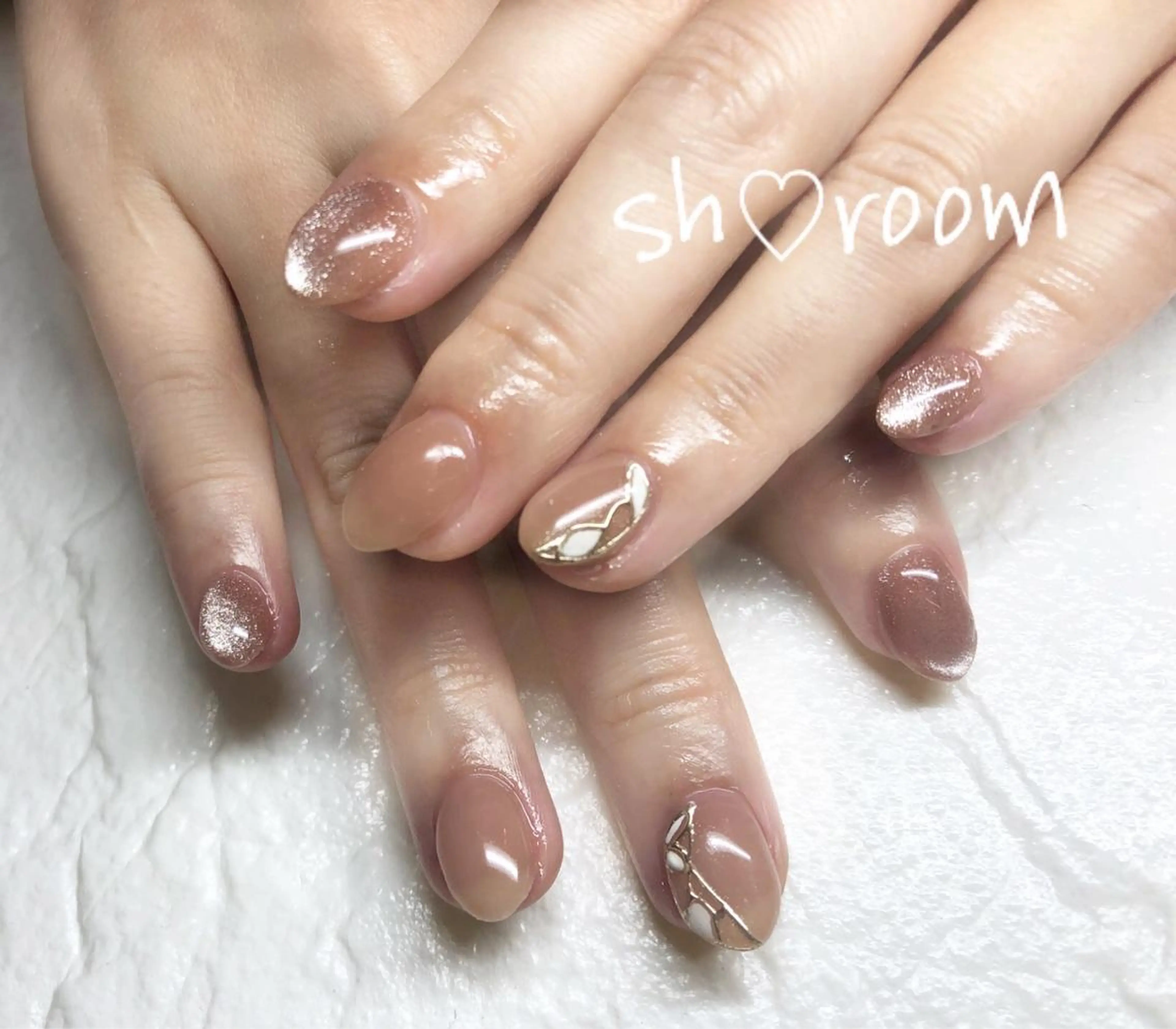 ネイル アートネイル フットネイル フレンチネイル キラキラネイル 韓国ネイル Nail salon Ruuのネイルデザイン