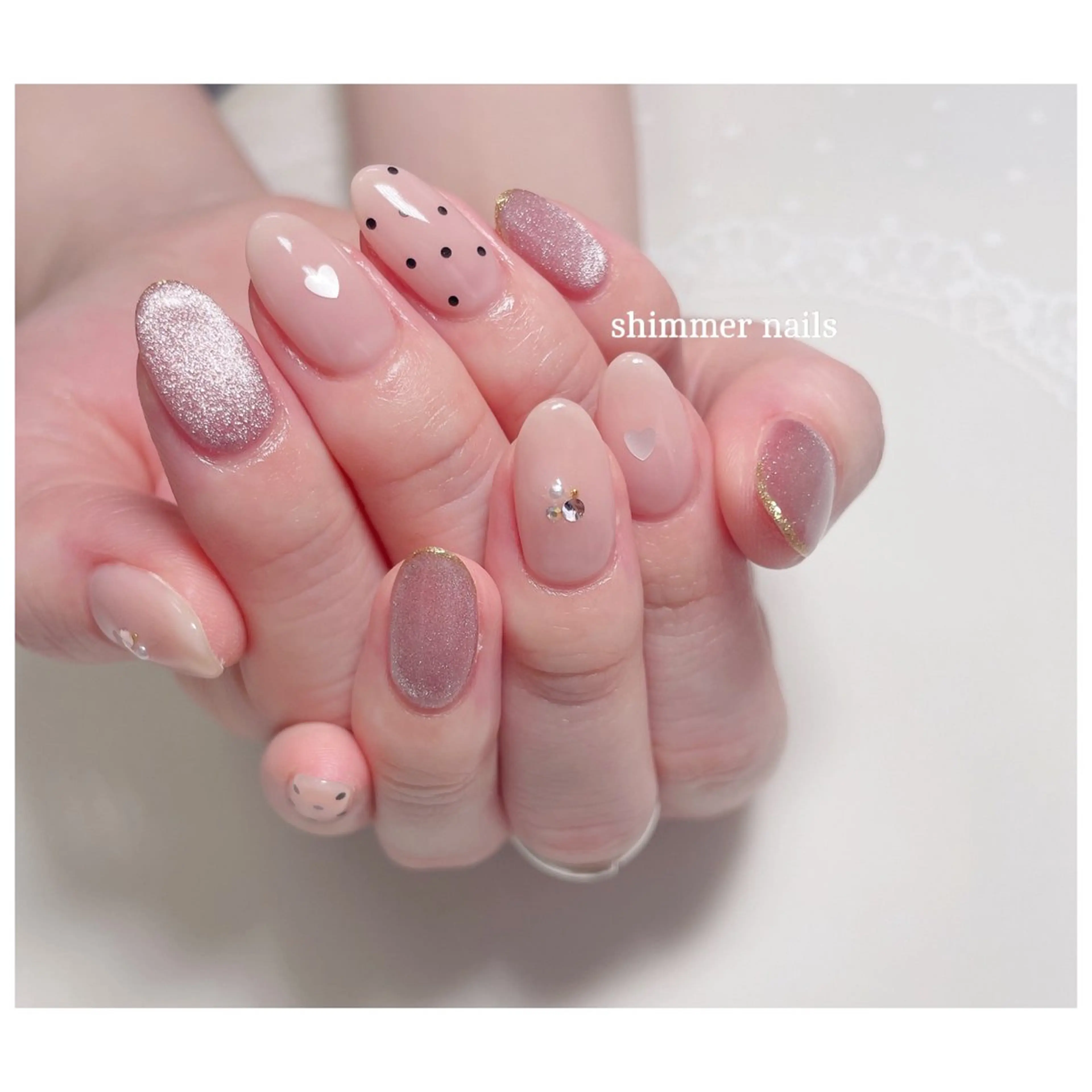 ネイル shimmer nailsのネイルデザイン
