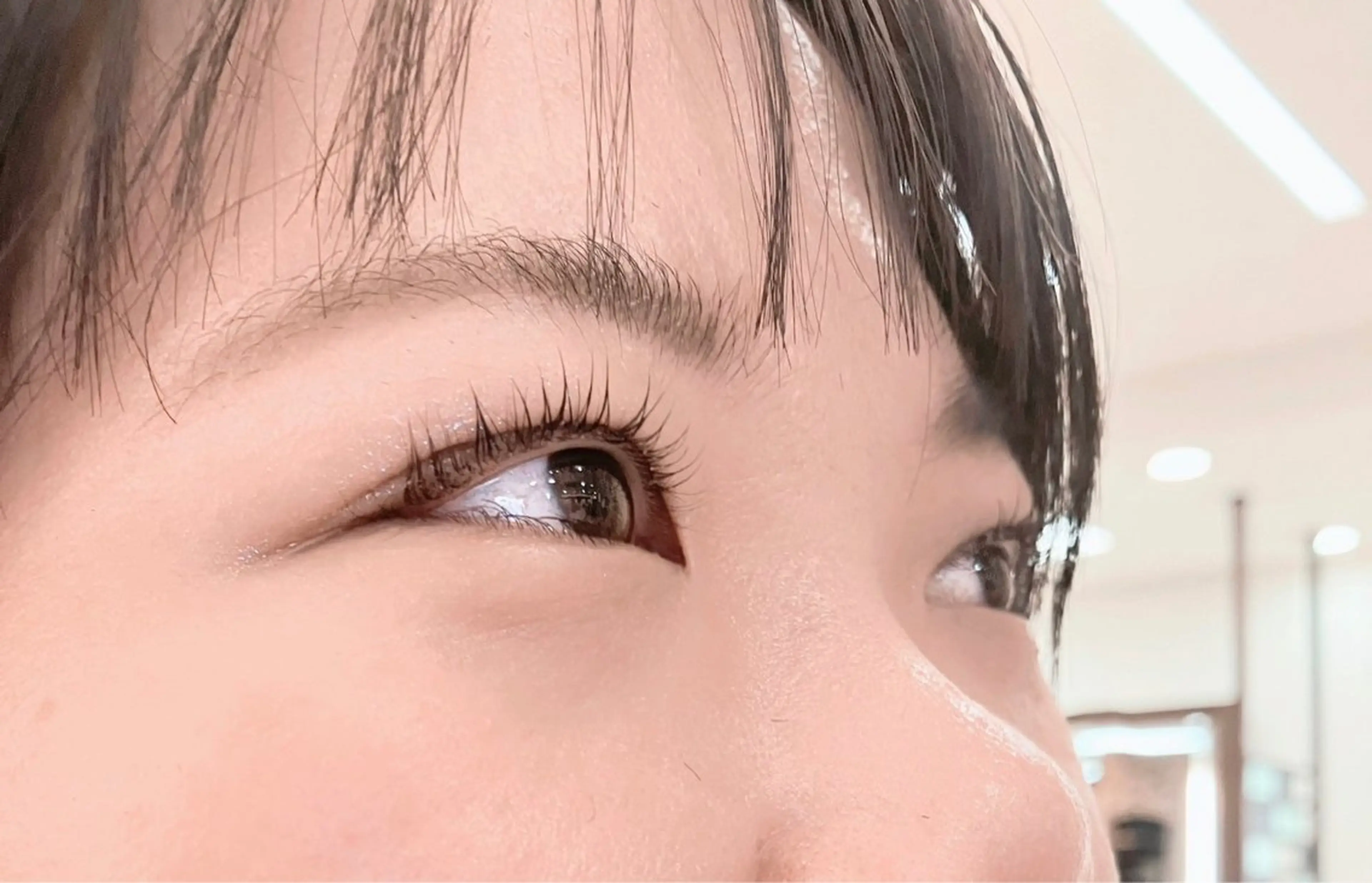 マツエク・マツパ 一重×まつ毛パーマ 韓国エクステ／羽エク ダブルスキル💛のヘアスタイル