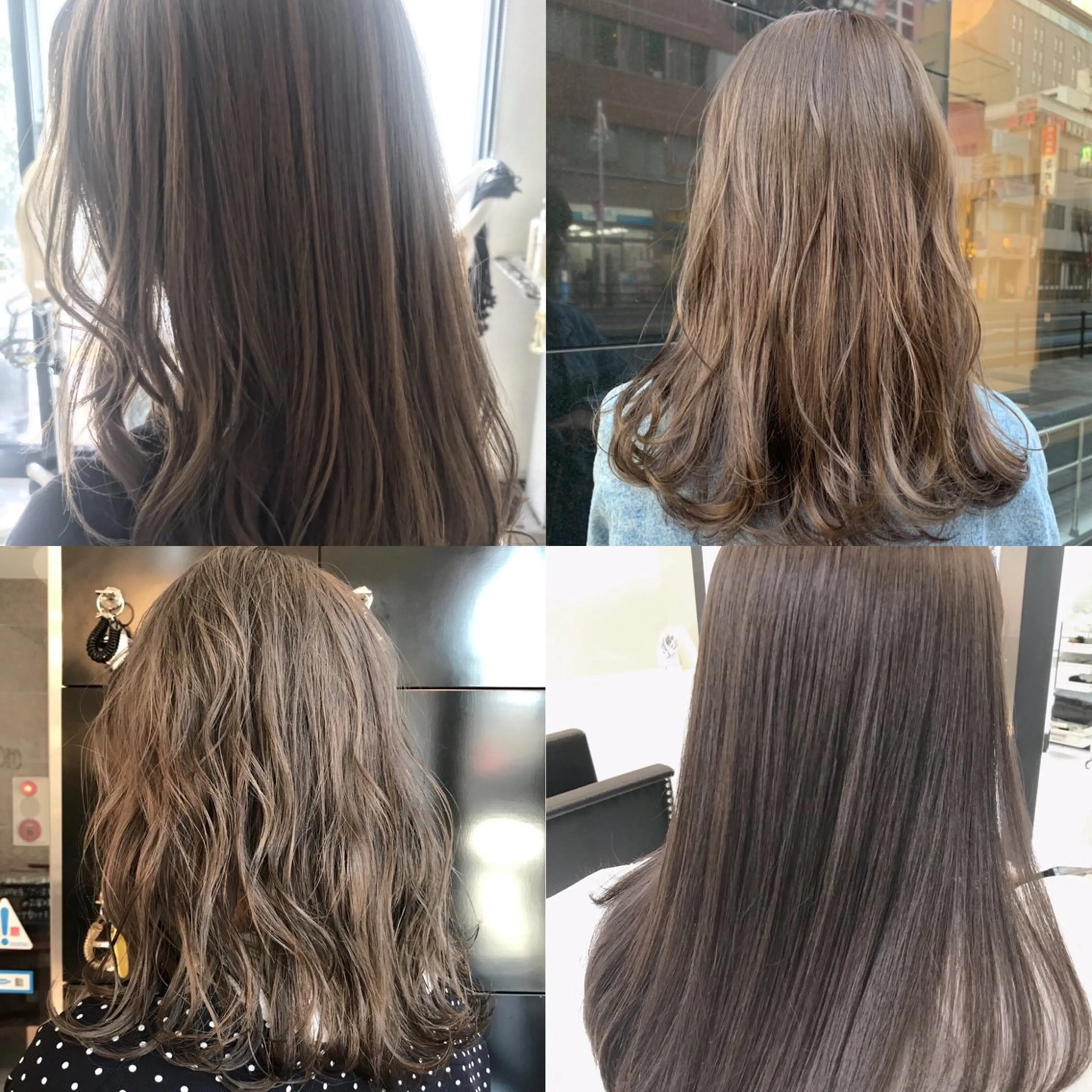 カラー カット ヘアカラー CHIC 蘭のヘアスタイル