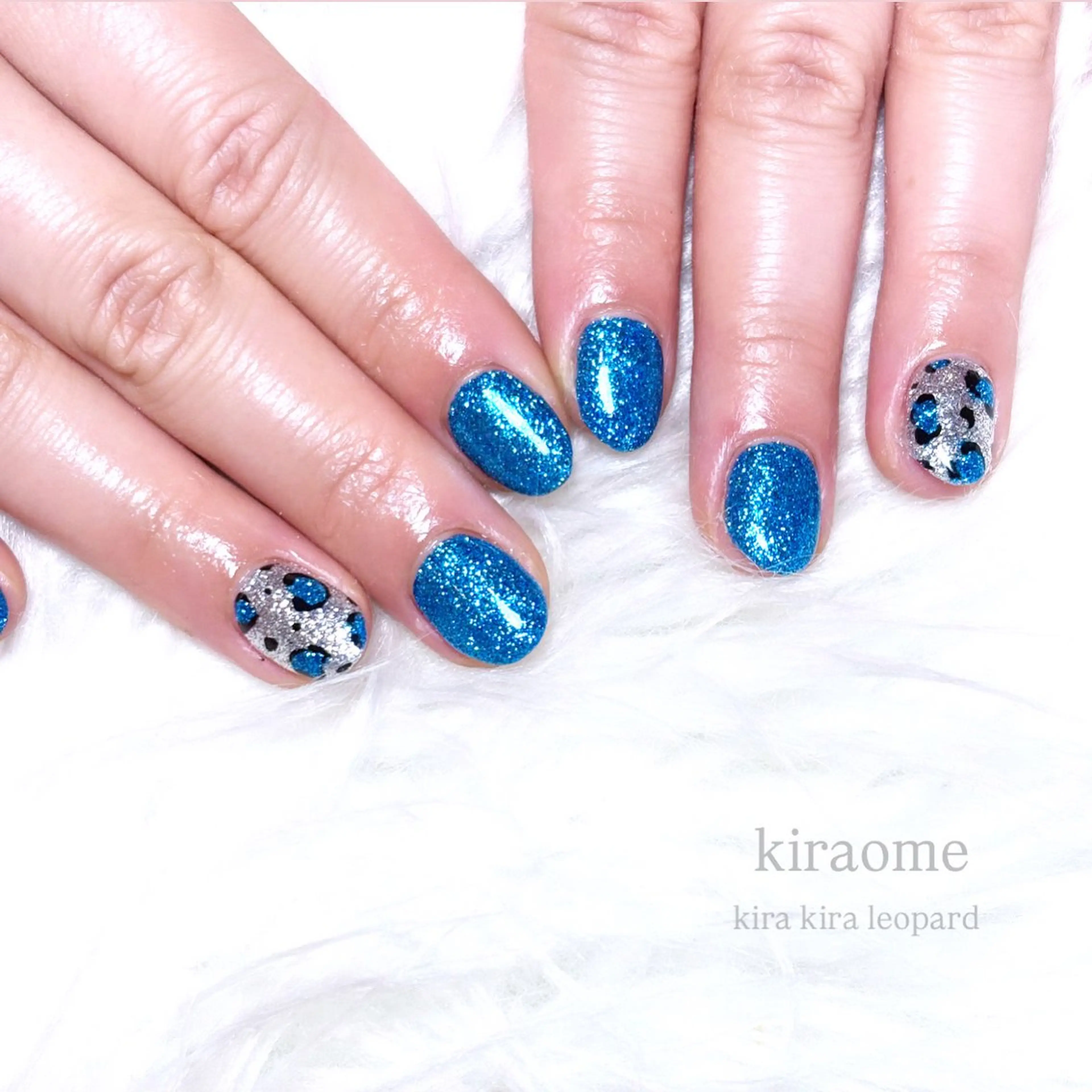 ネイル ハンドネイル キラオメ Neneのネイルデザイン