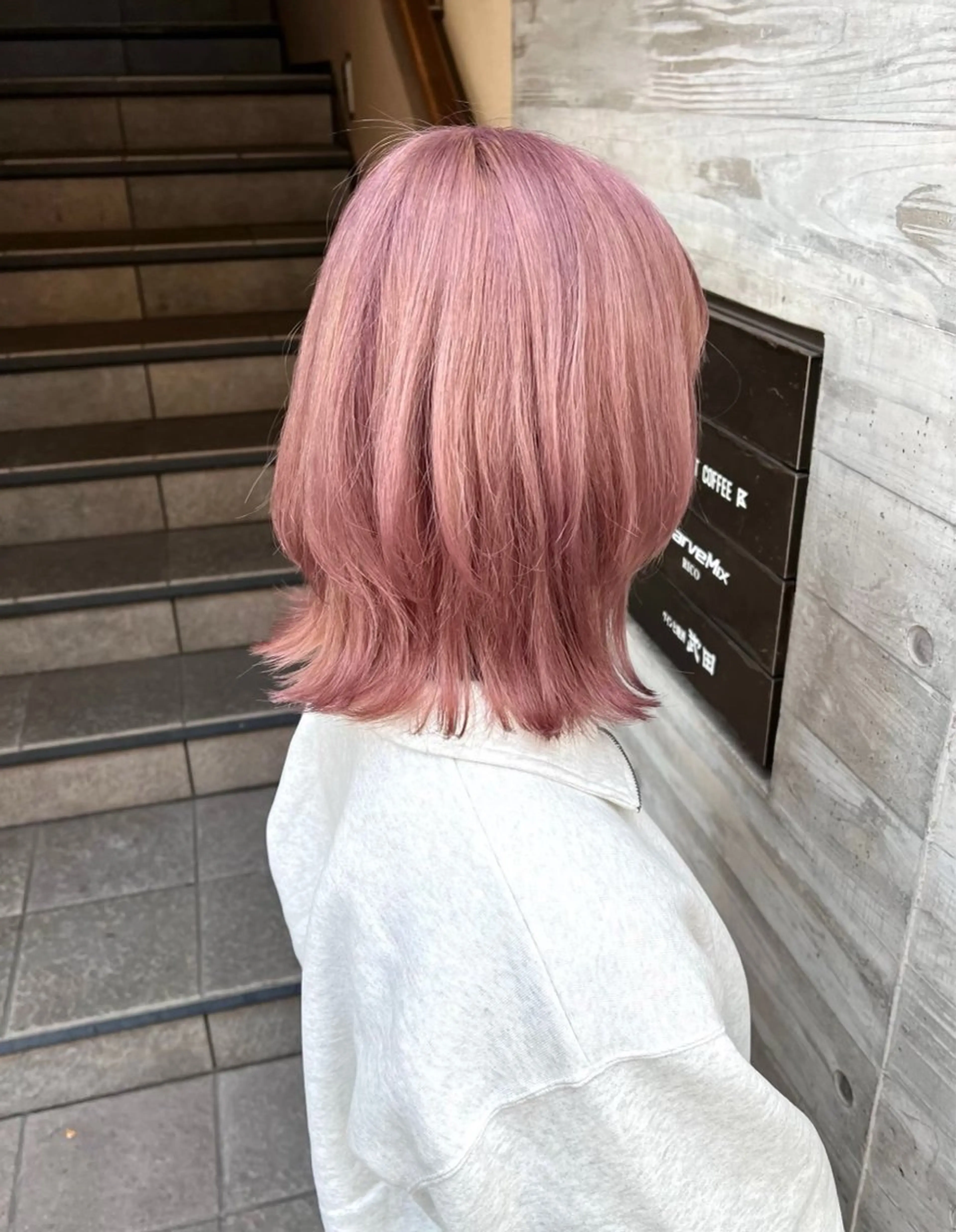 ミディアム カラー ヘアカラー Parve  Mix 🫧梶川虹のヘアスタイル