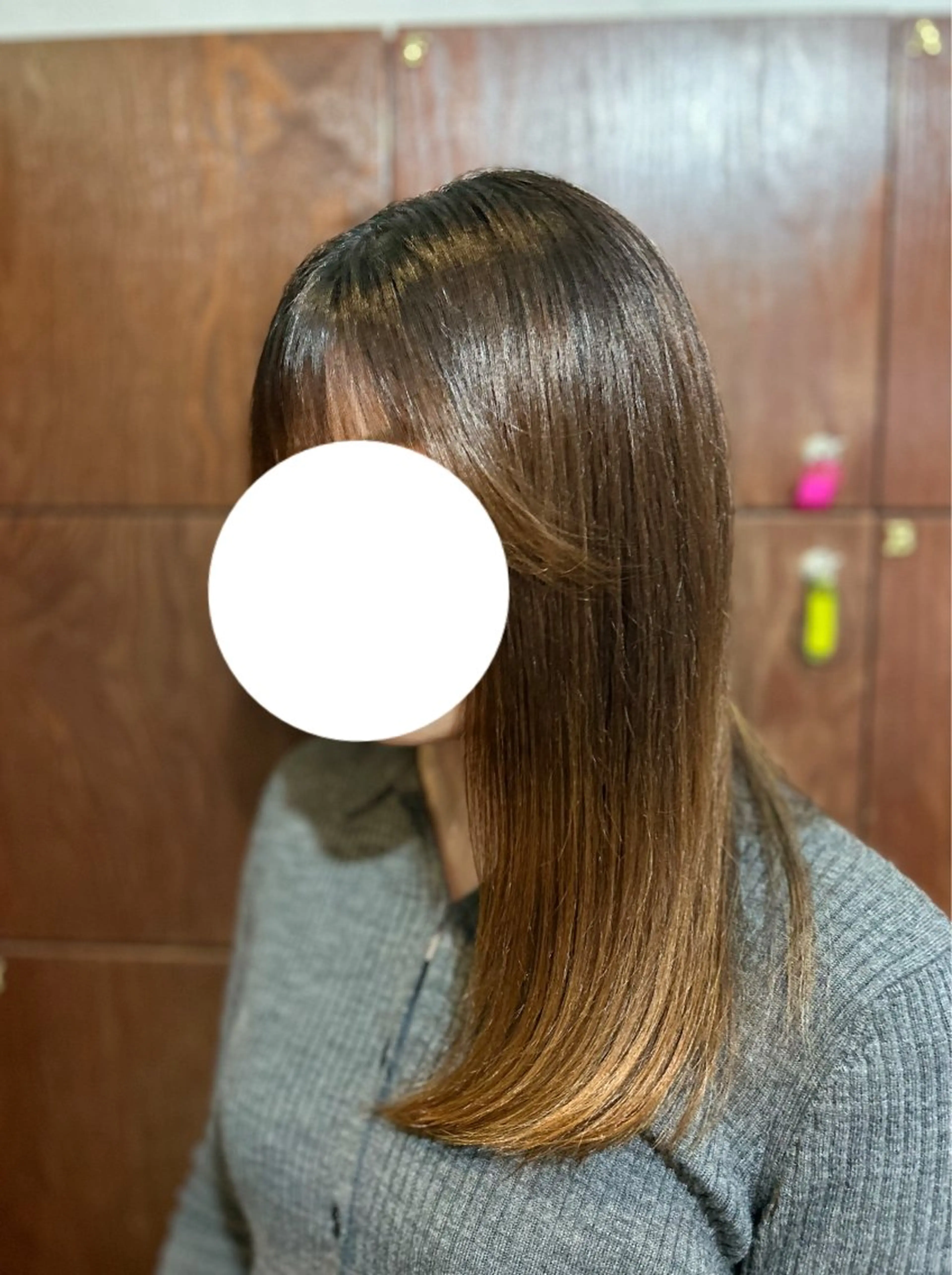 ロング 天使の羽バング・フェザーバング 韓国風ヘア レイヤーカット ロング ローレイヤー HARUKI MINATO JAPAN 仙台所属・💜ひな💜縮毛矯正 /透明感/韓国ヘアのヘアスタイル