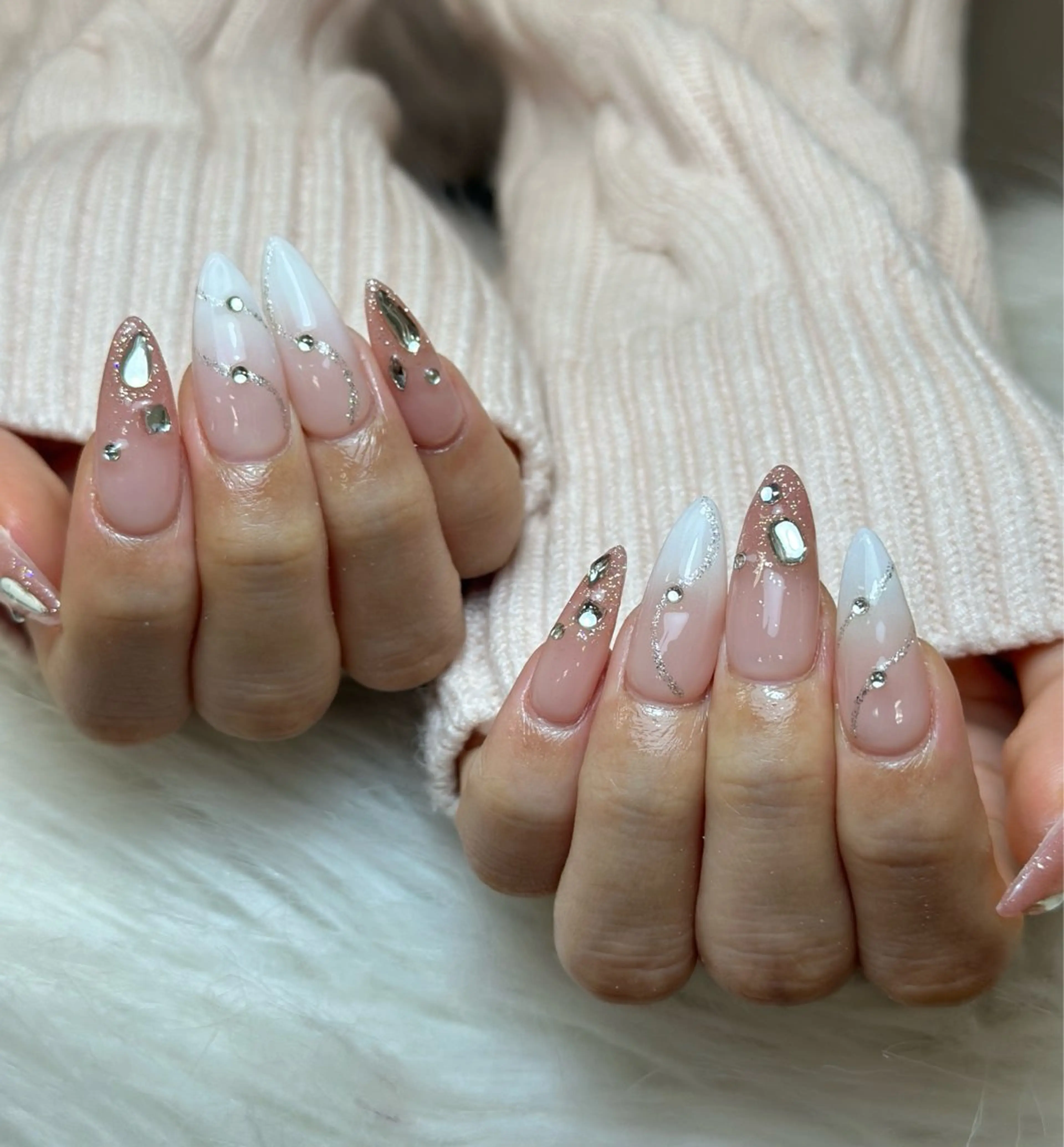 ネイル アートネイル ジェルネイル マグネットネイル ハンドネイル JennNail_ マオのネイルデザイン