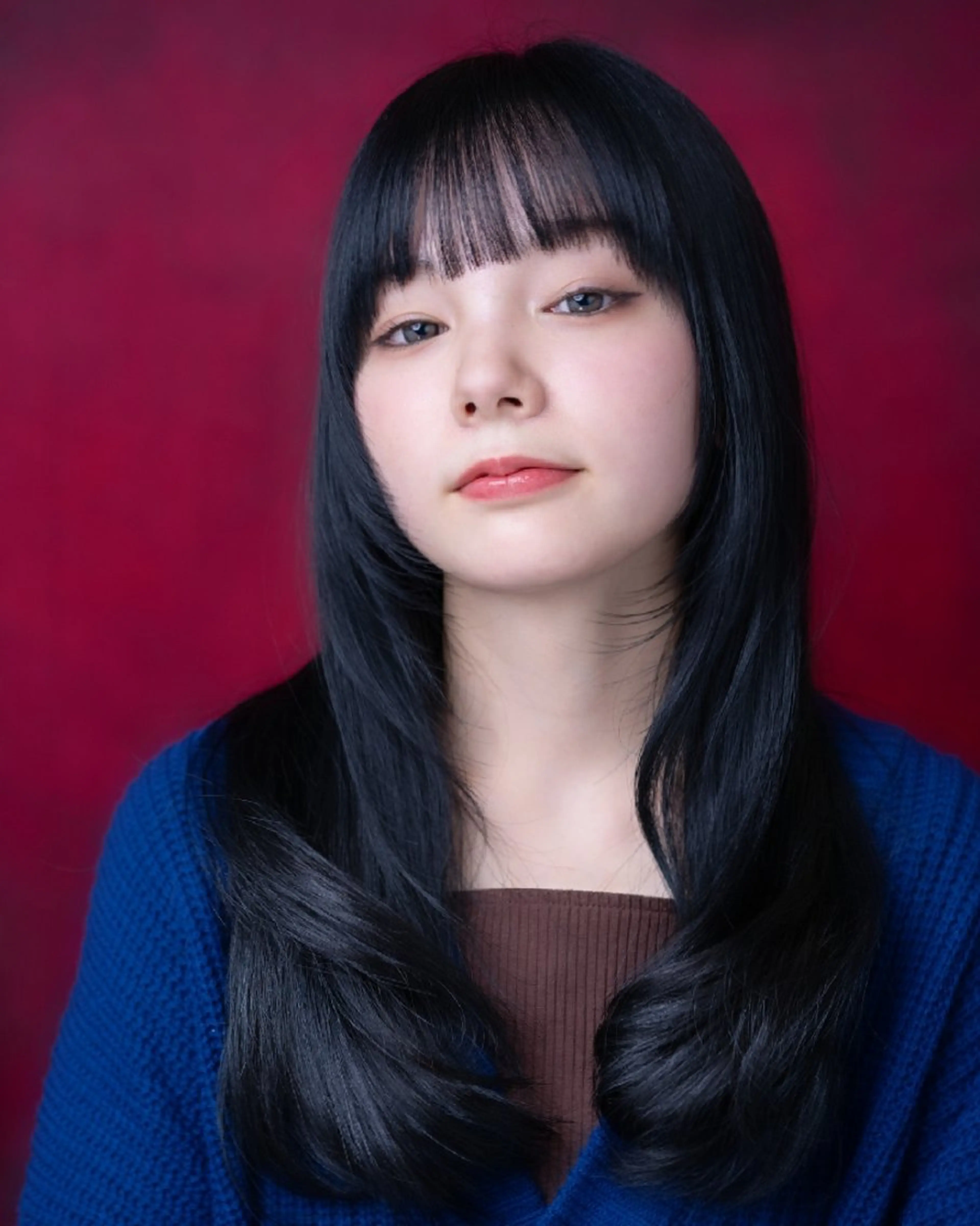 ロング カラー パーマ 松尾 泰伸のヘアスタイル