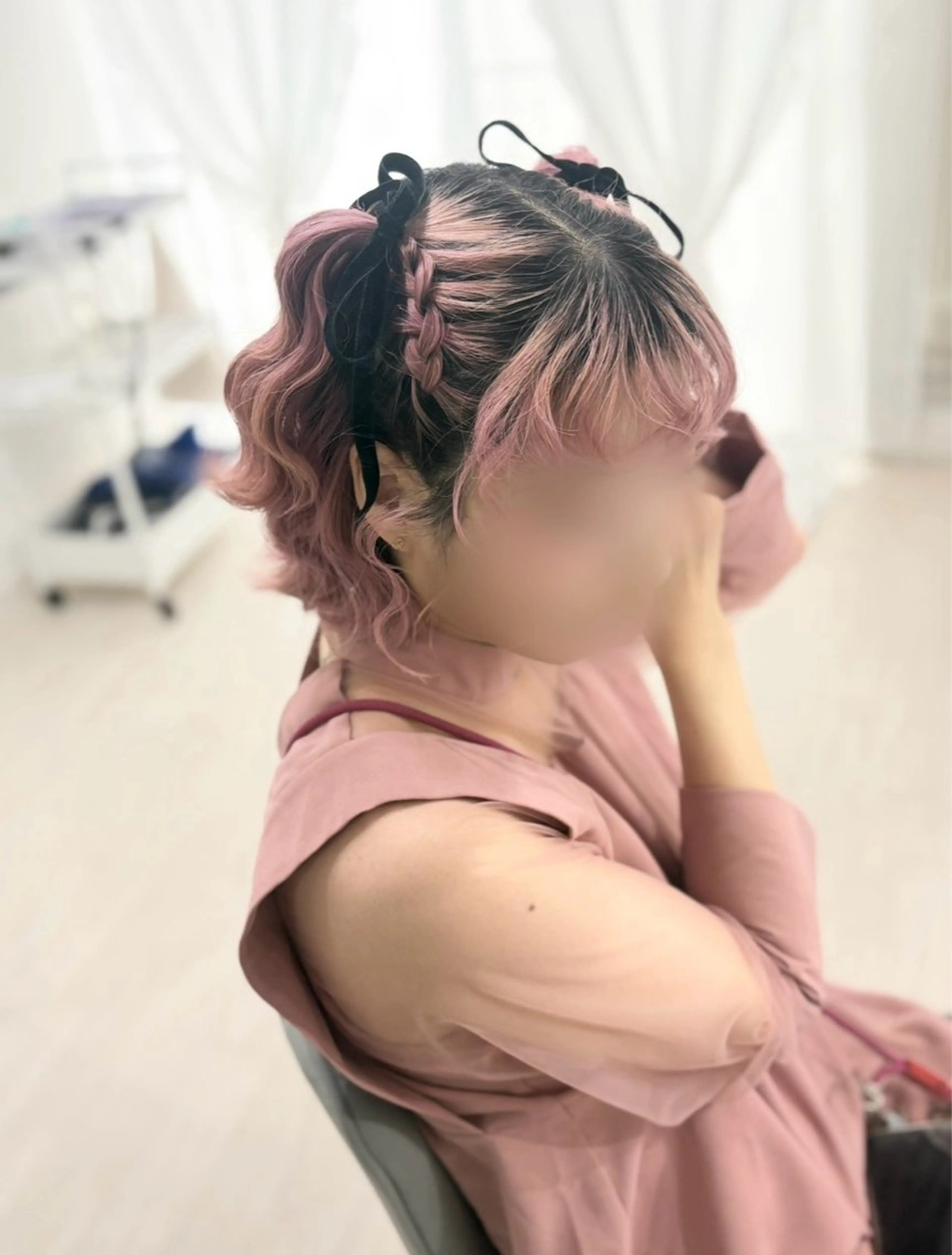 ショート ヘアアレンジ ヘアセット ヘアセットサロン /上坪愛美のヘアスタイル