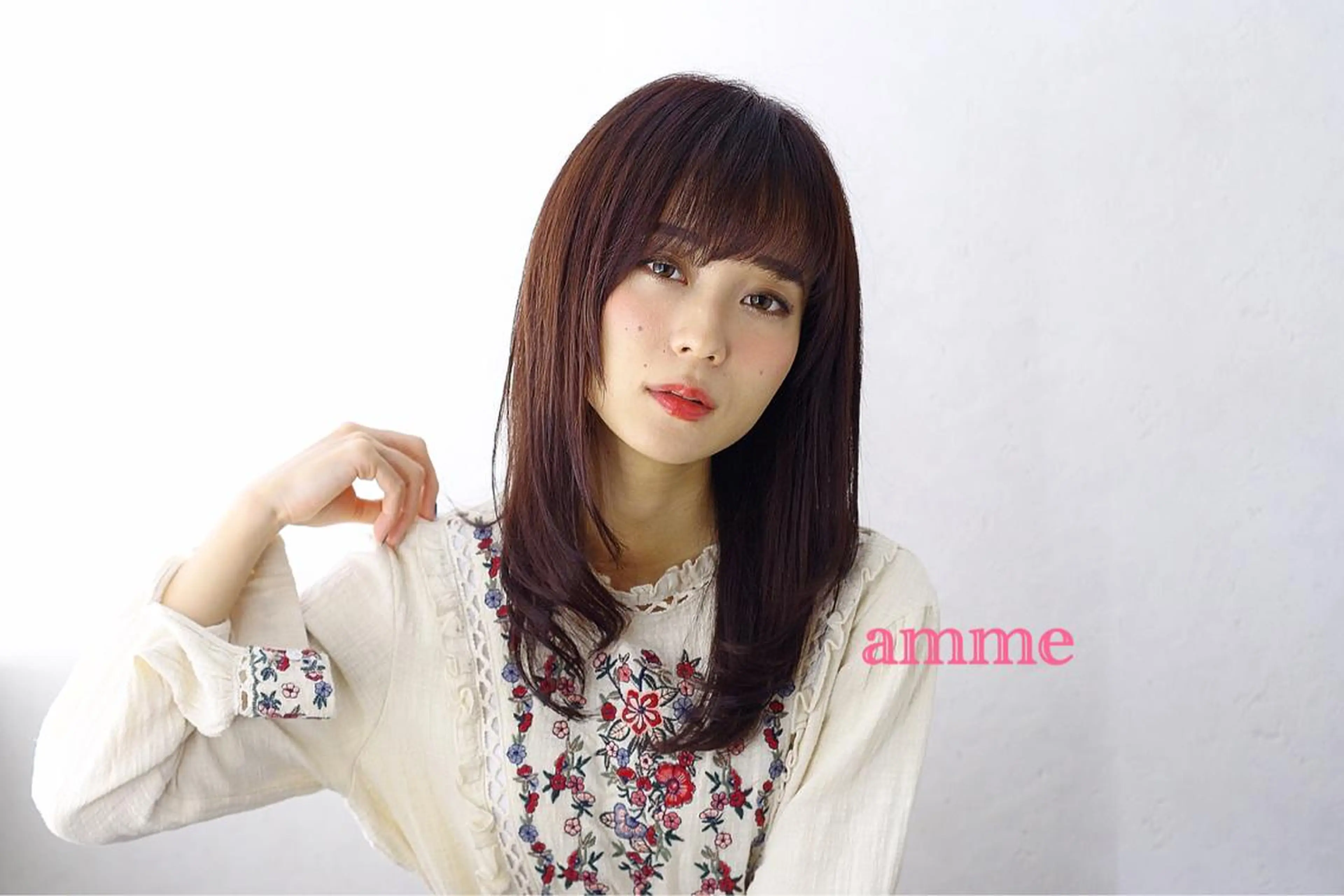 ミディアム カラー 💎髪質改善💎 デザイナーshinのヘアスタイル