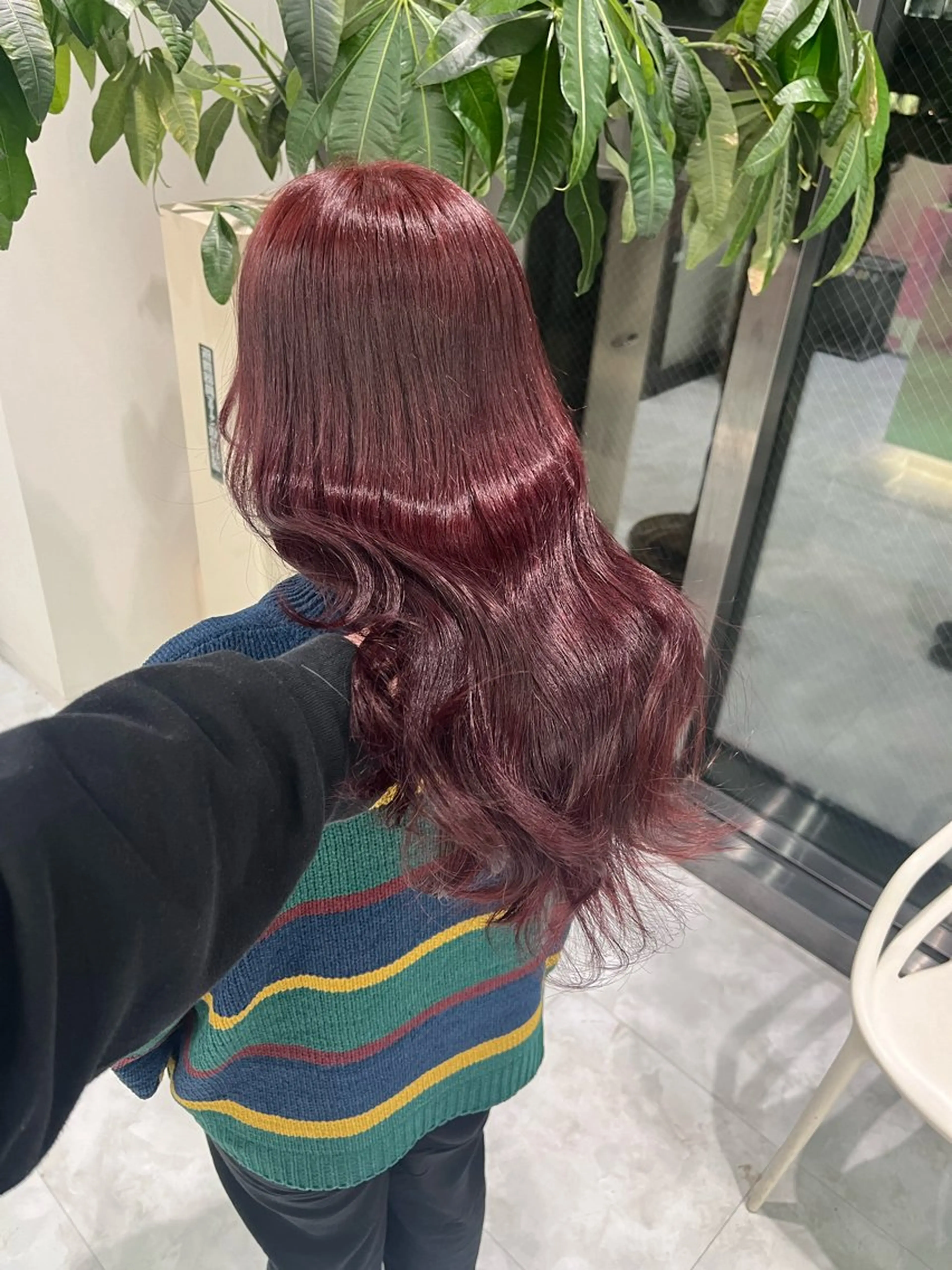 セミロング カラー トレンドレイヤー No.1/KOHEIのヘアスタイル