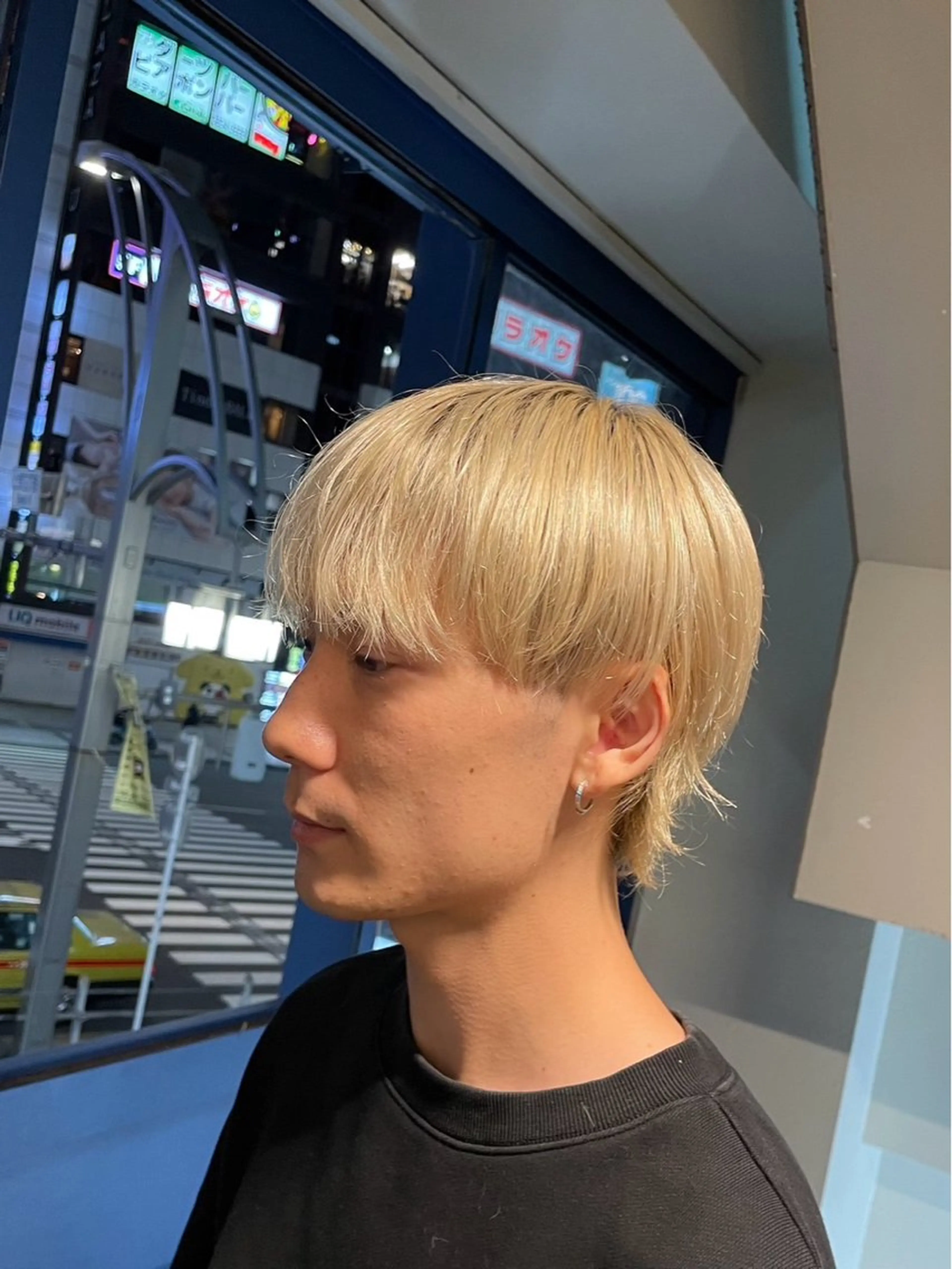 ミディアム 伊藤 博紀のヘアスタイル