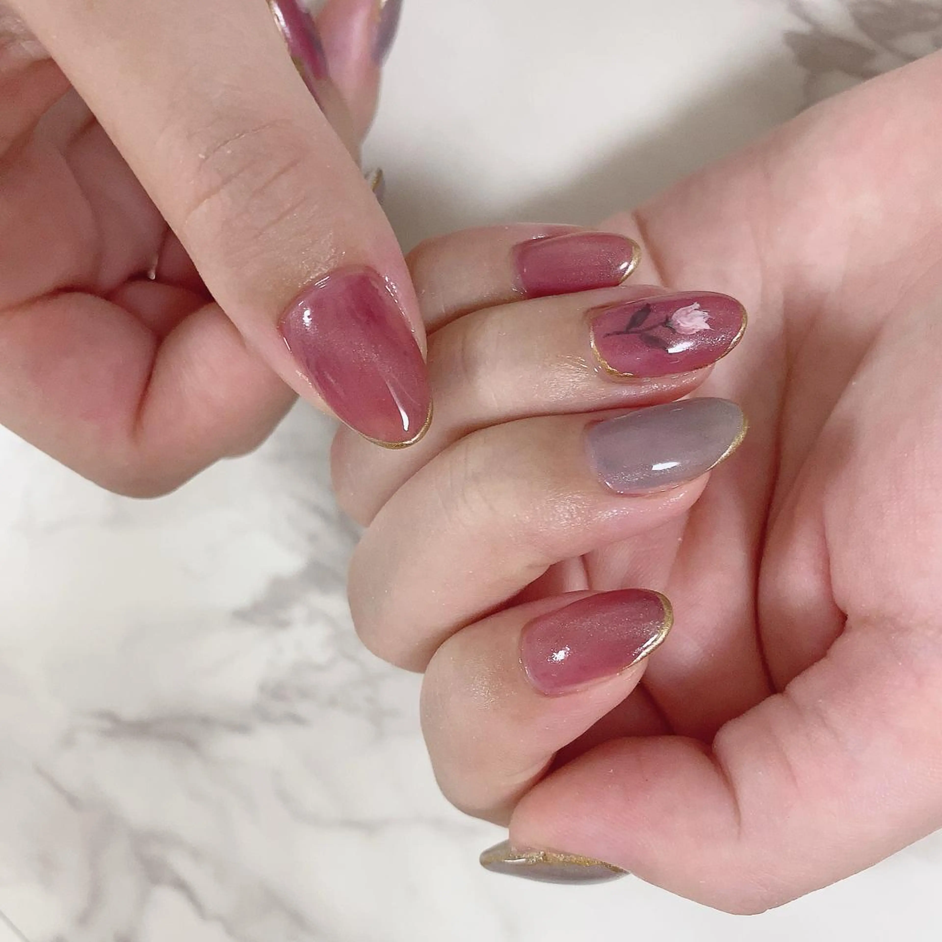 ネイル ハンドネイル SOL NAILのネイルデザイン