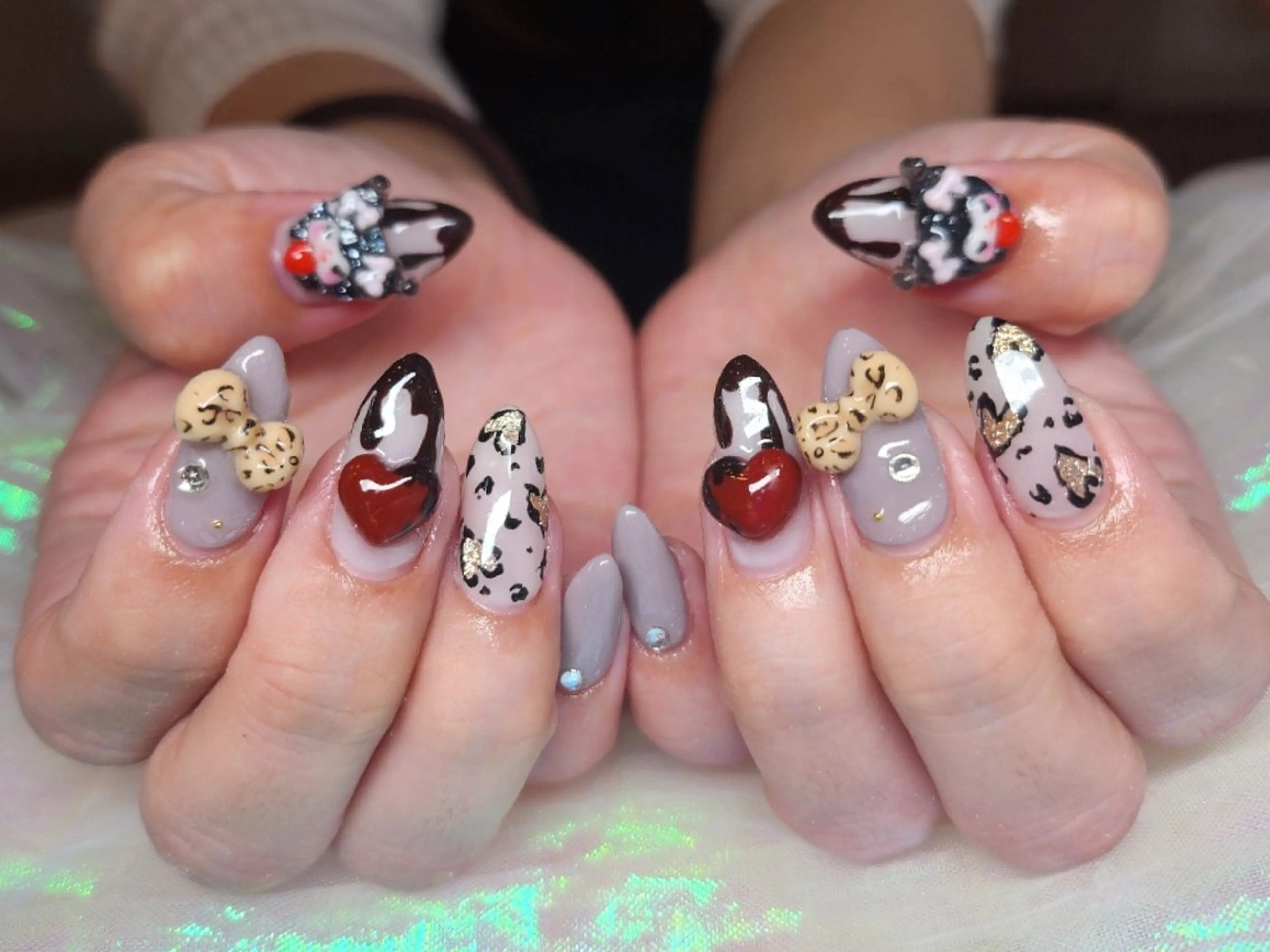 ネイル ハンドネイル 💜bora .のネイルデザイン