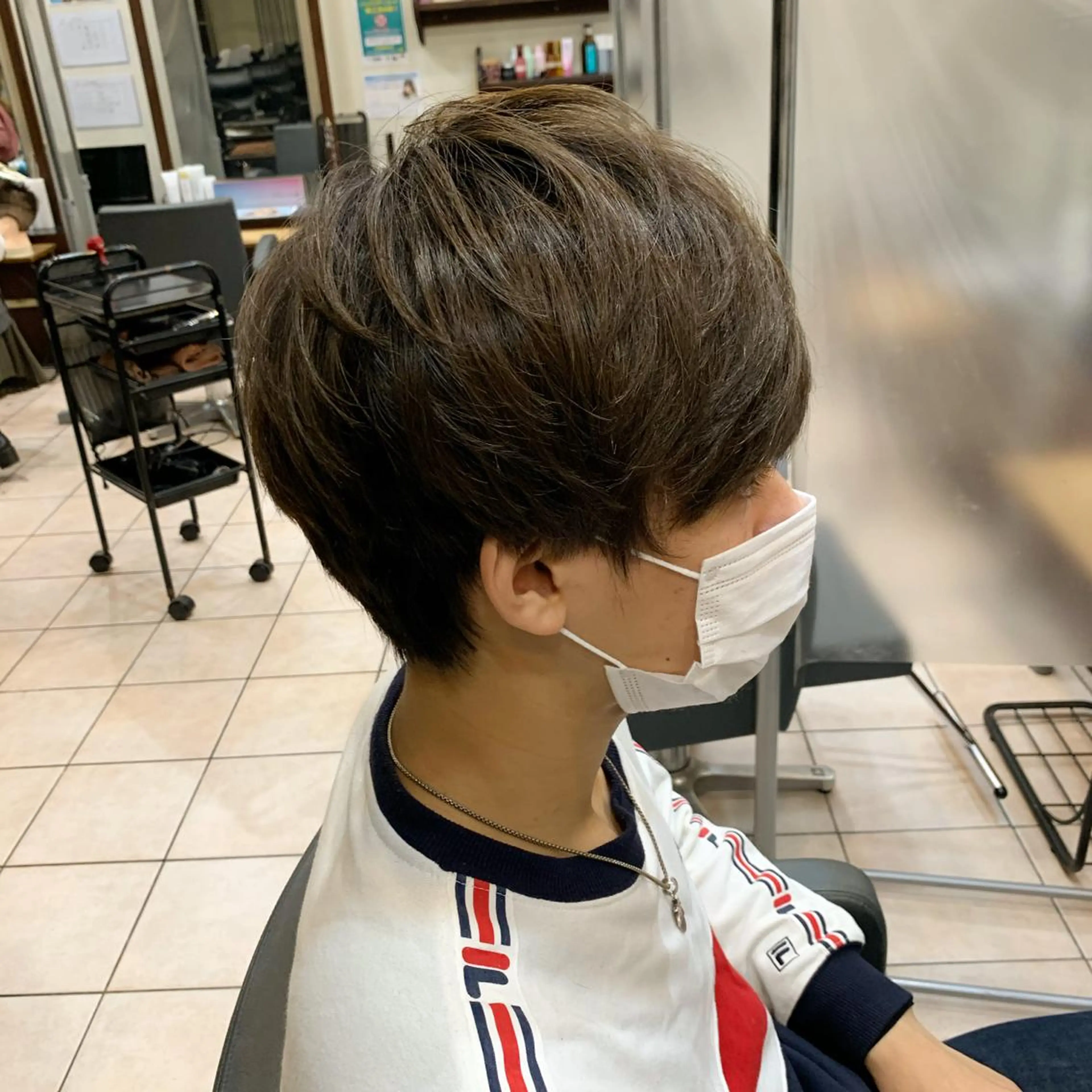 ショート メンズ マッシュ ショートヘア ❣️モードケイズ塚口 和田一将のヘアスタイル