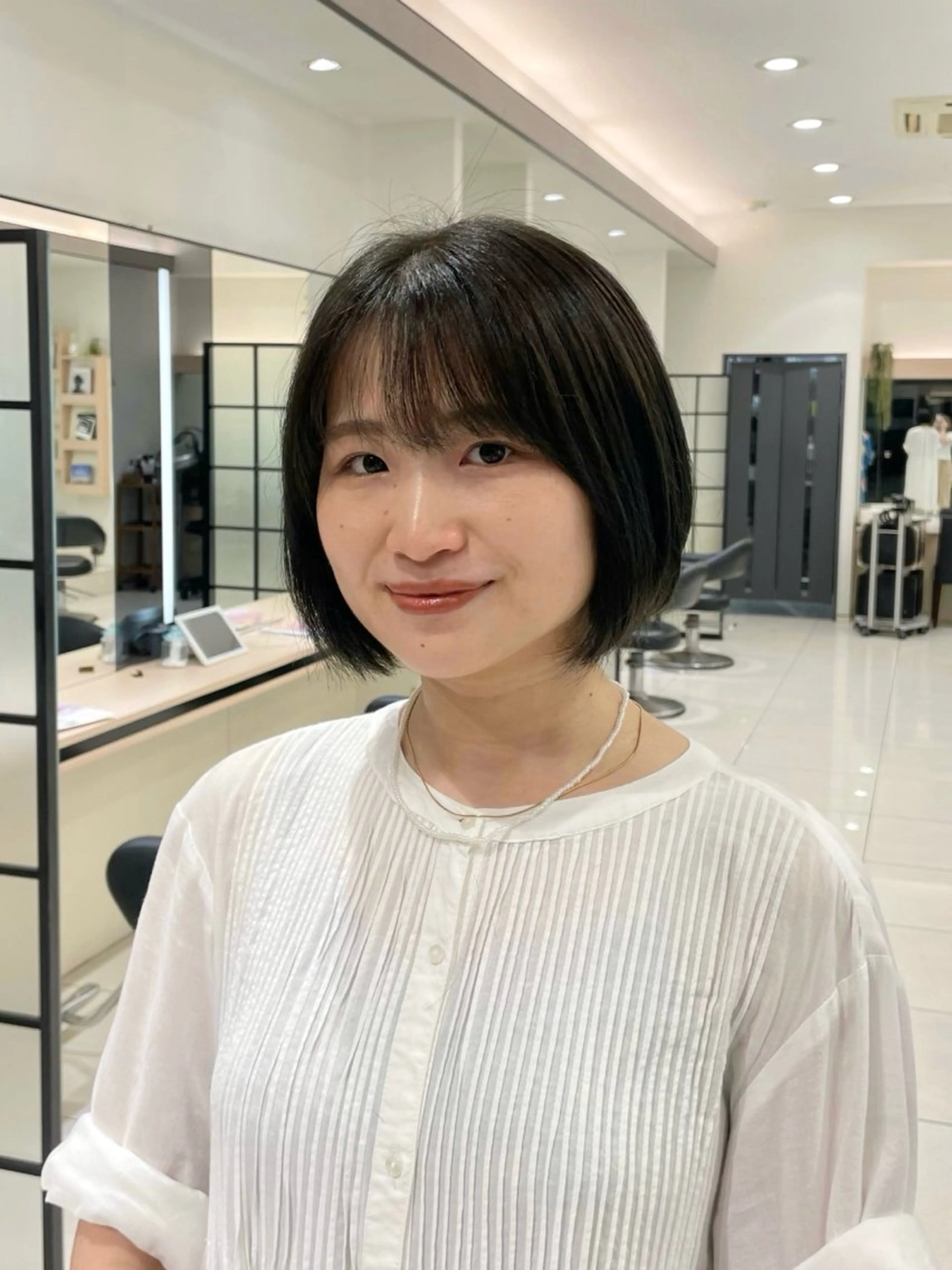 ショート 秋山 智香のヘアスタイル