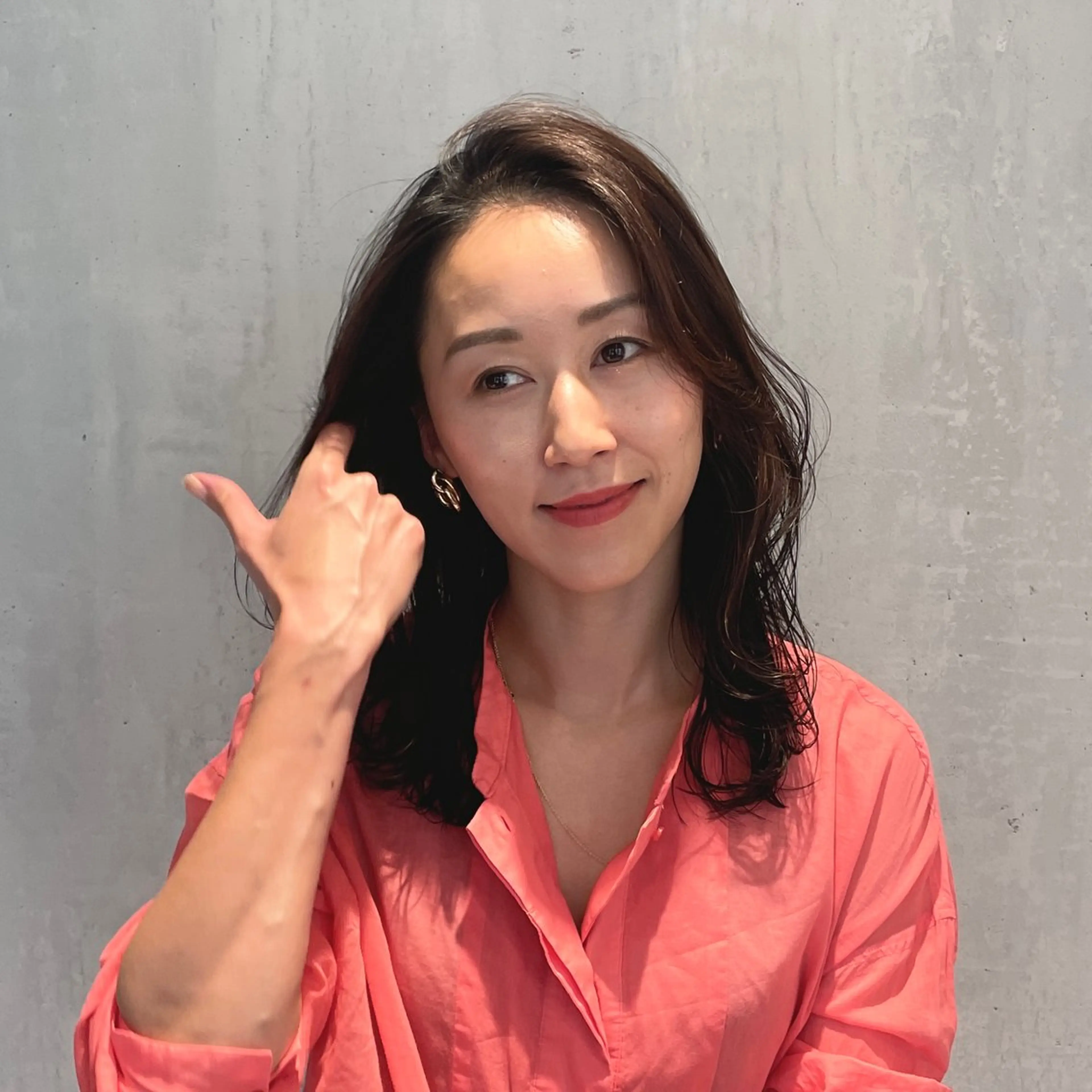 ロング カラー ハイライトカラー ハイライト トリートメント ヘアカラー トリートメント ヘッドスパ matka白髪ぼかし 大人ヘア/KEIKOのヘアスタイル