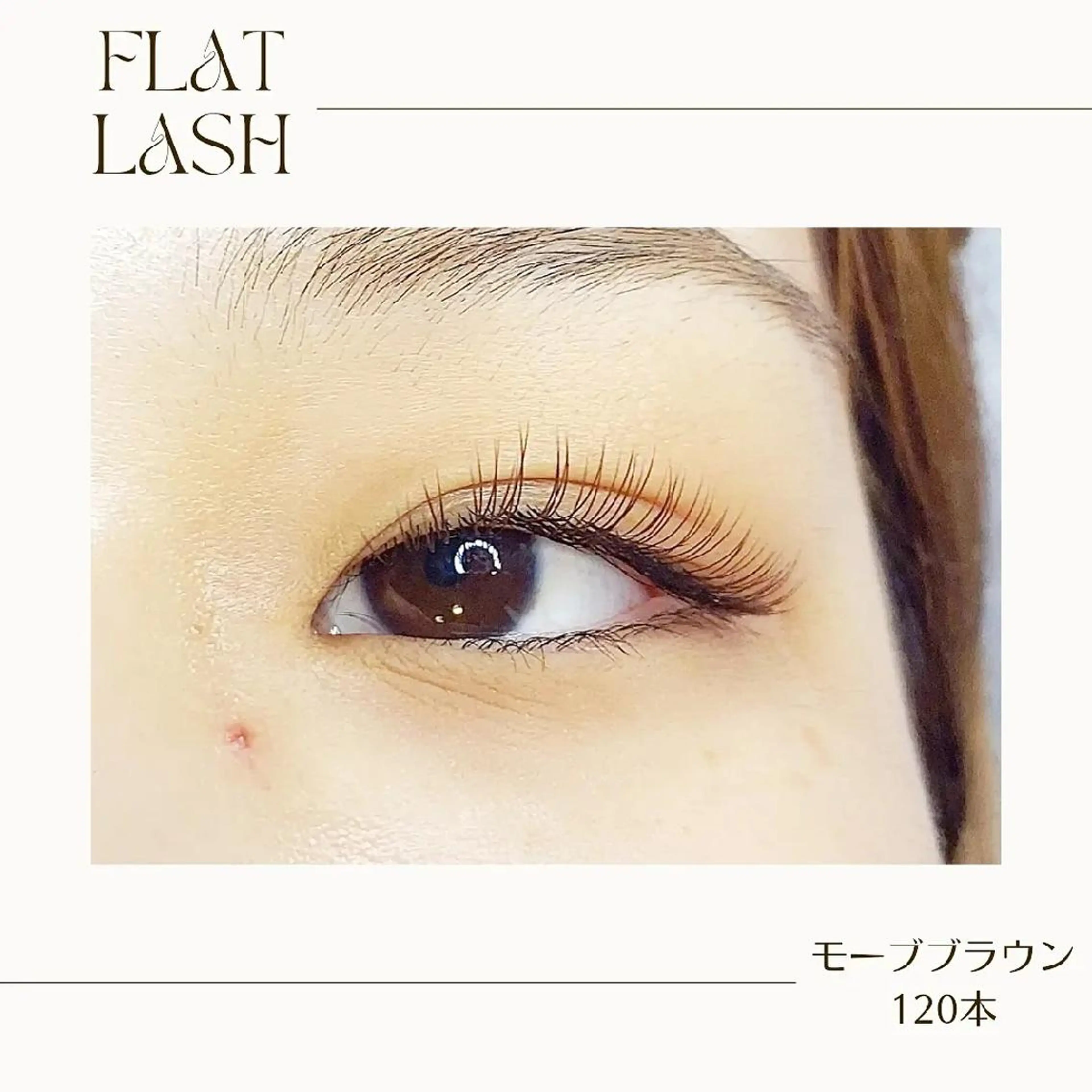 マツエク・マツパ マツエク U_la所属・U_la [ウーラ] 片岡の眉毛・アイブロウイメージ