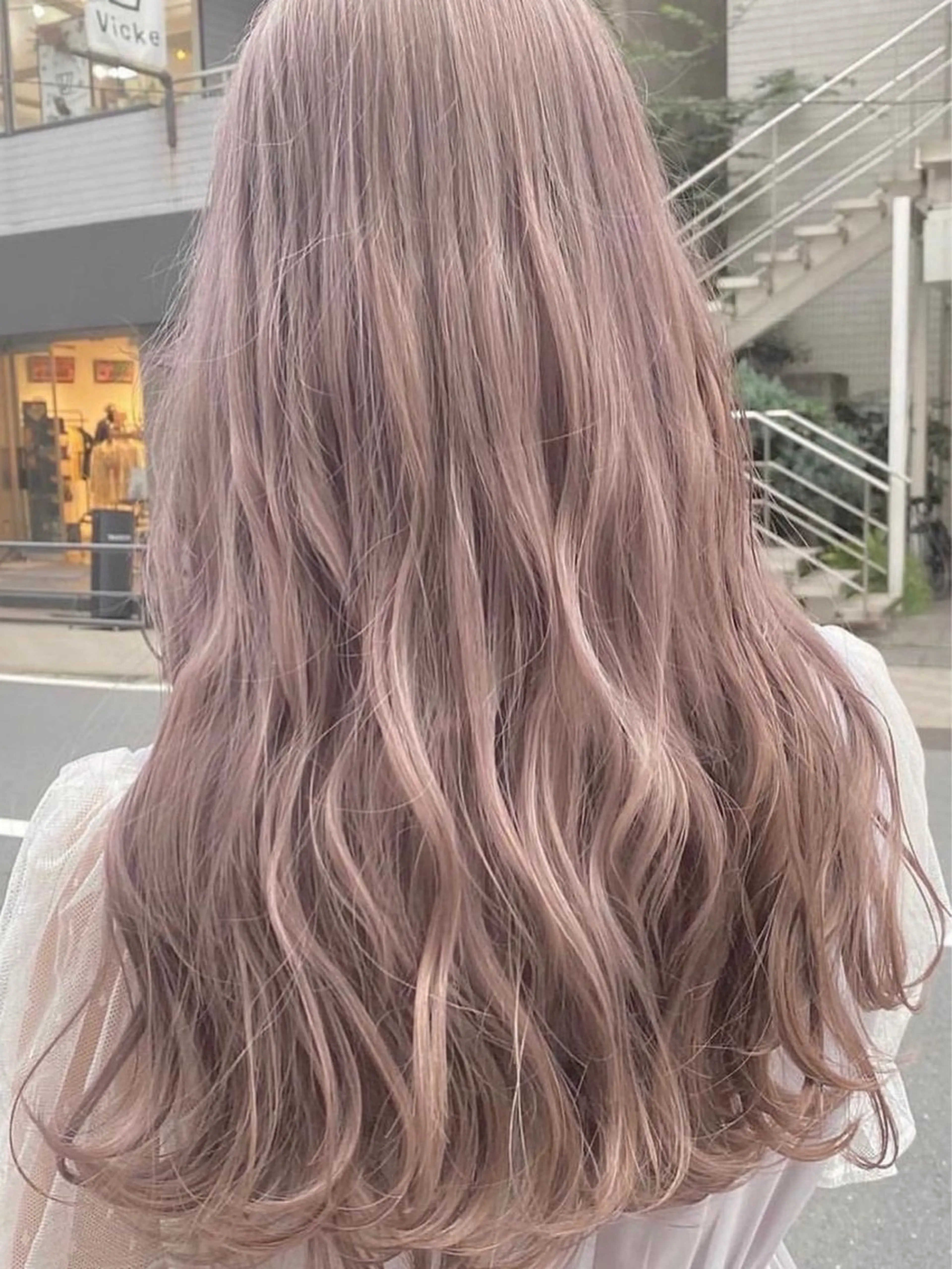 ロング カラー shuse /艶カラー  栄のヘアスタイル