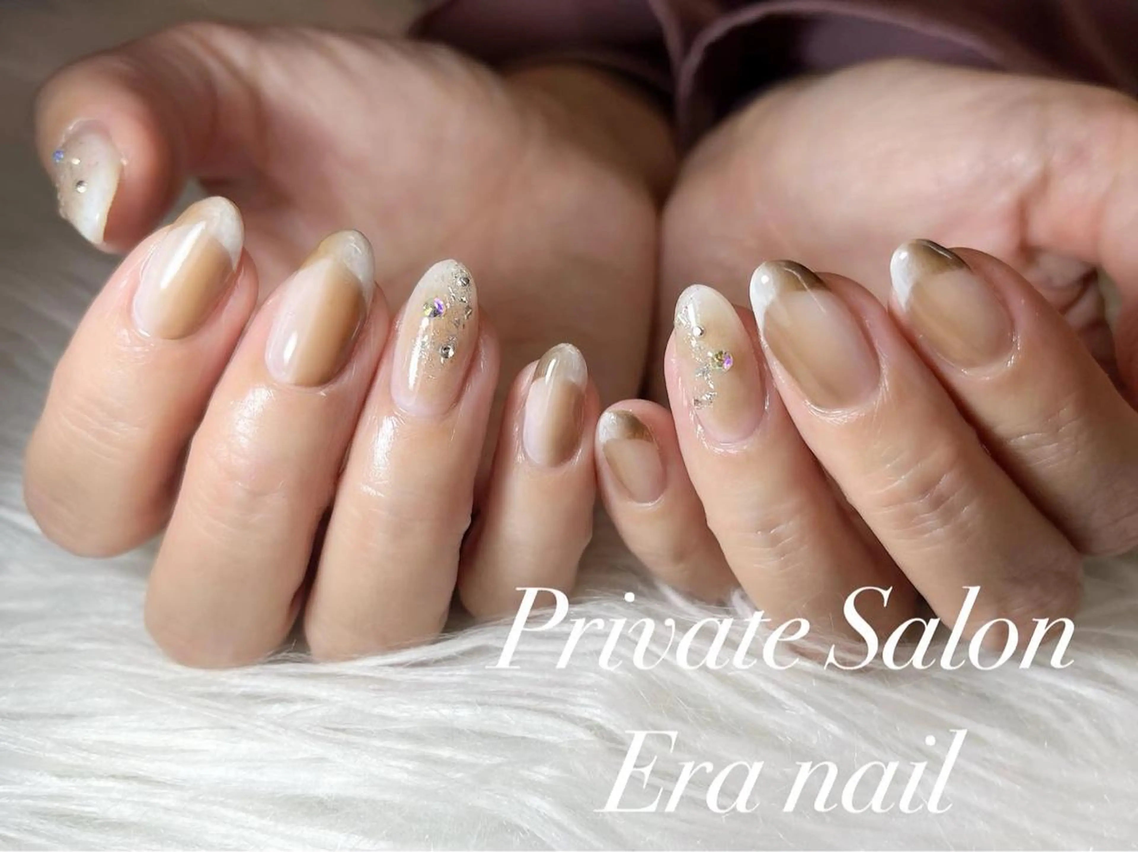 ネイル フレンチネイル オンブレフレンチ Era nailのネイルデザイン