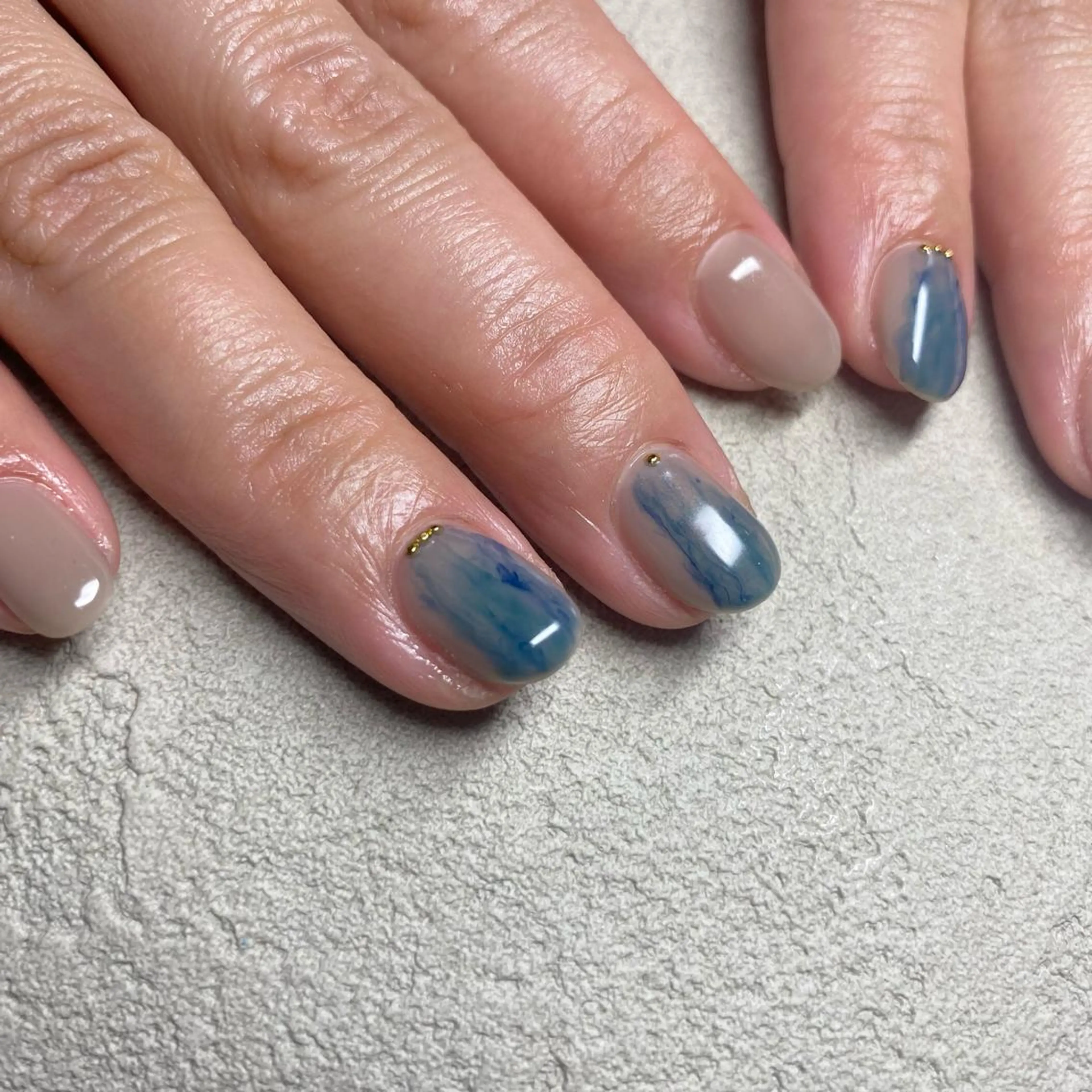 ネイル アートネイル ニュアンスネイル ハンドネイル 山田 貴子のネイルデザイン