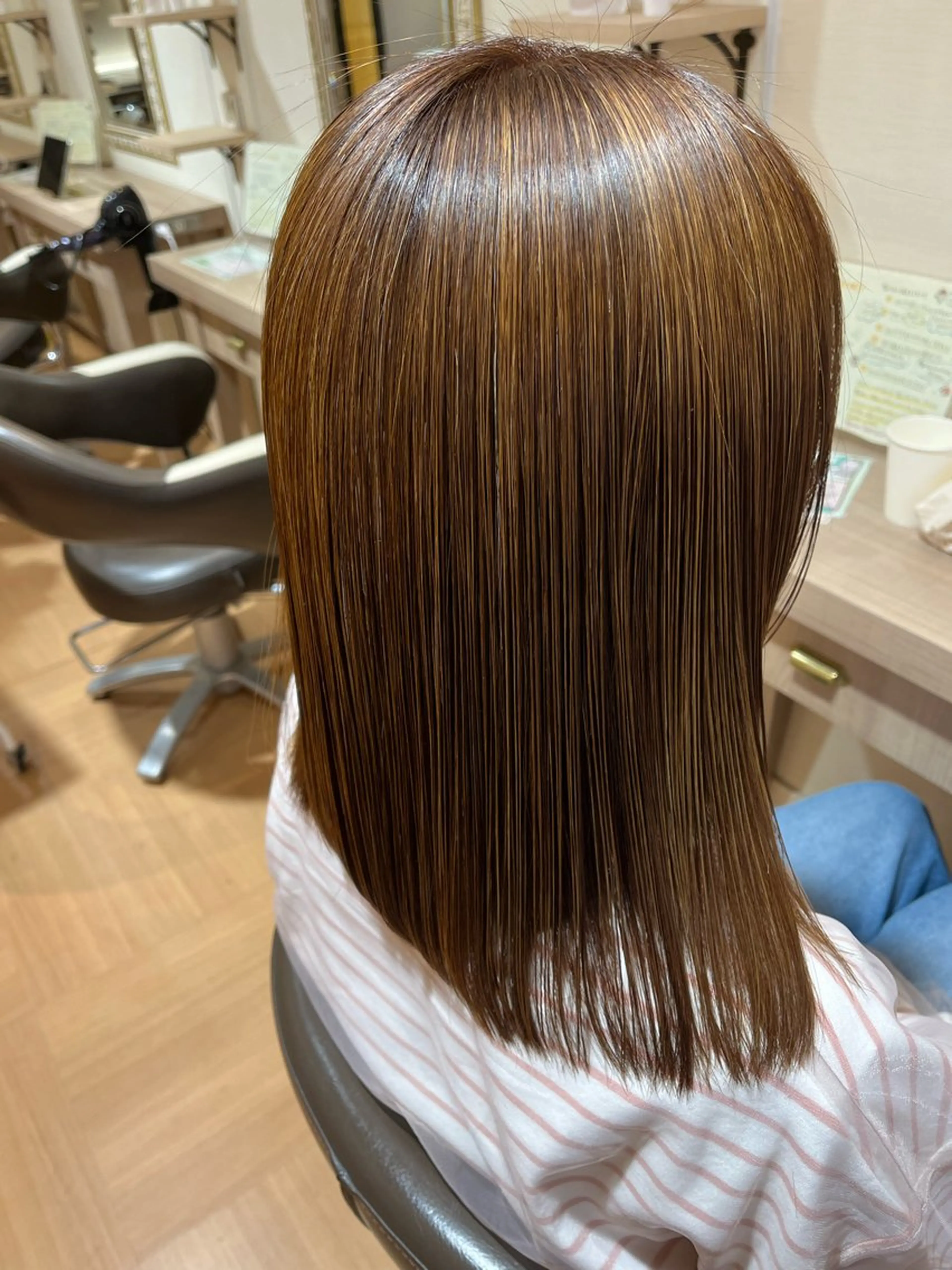 ミディアム Ha naのヘアスタイル