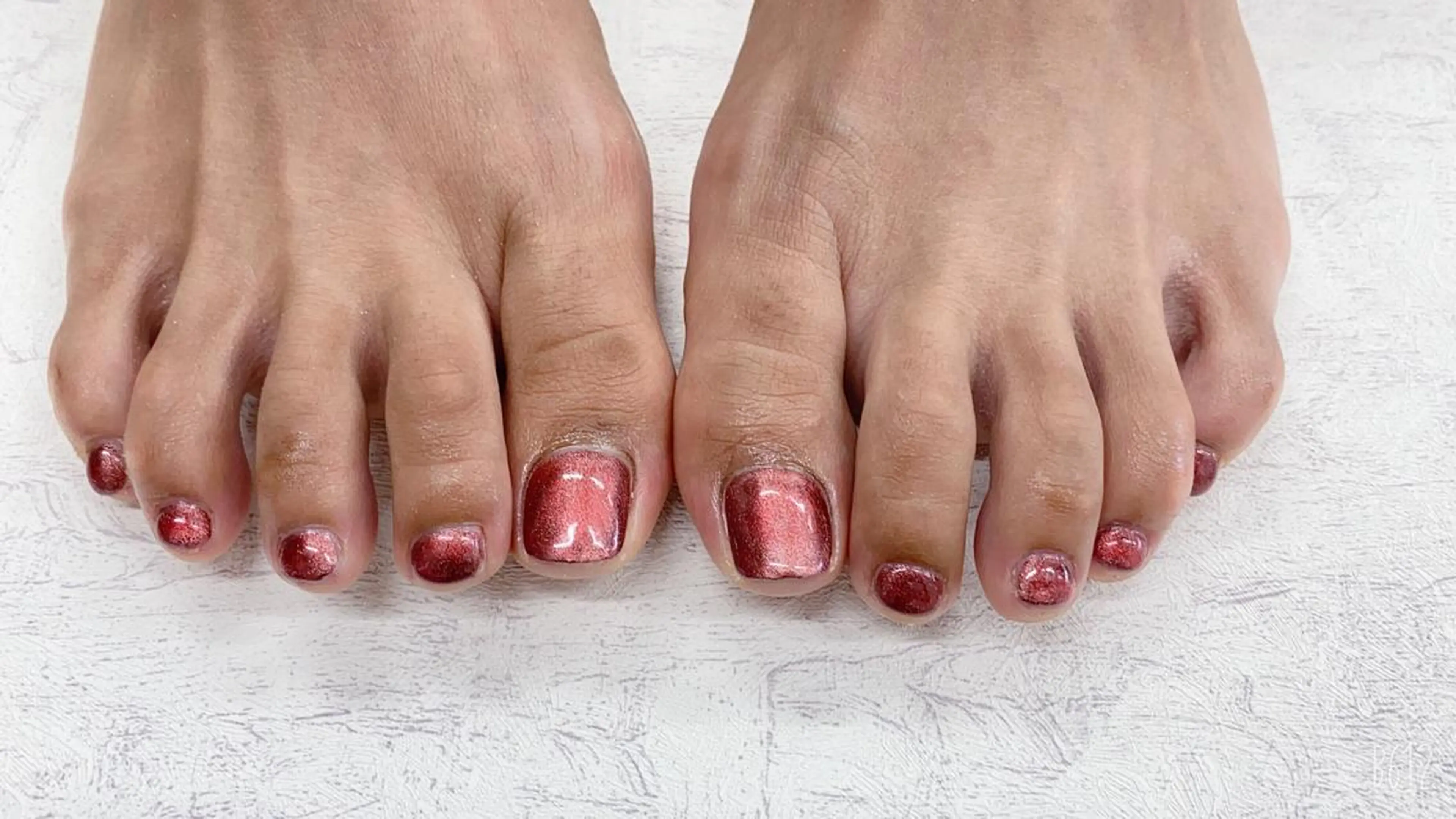 ネイル フットネイル ミラーネイル Romine アイラッシュ&ネイルのマツエク・マツパデザイン