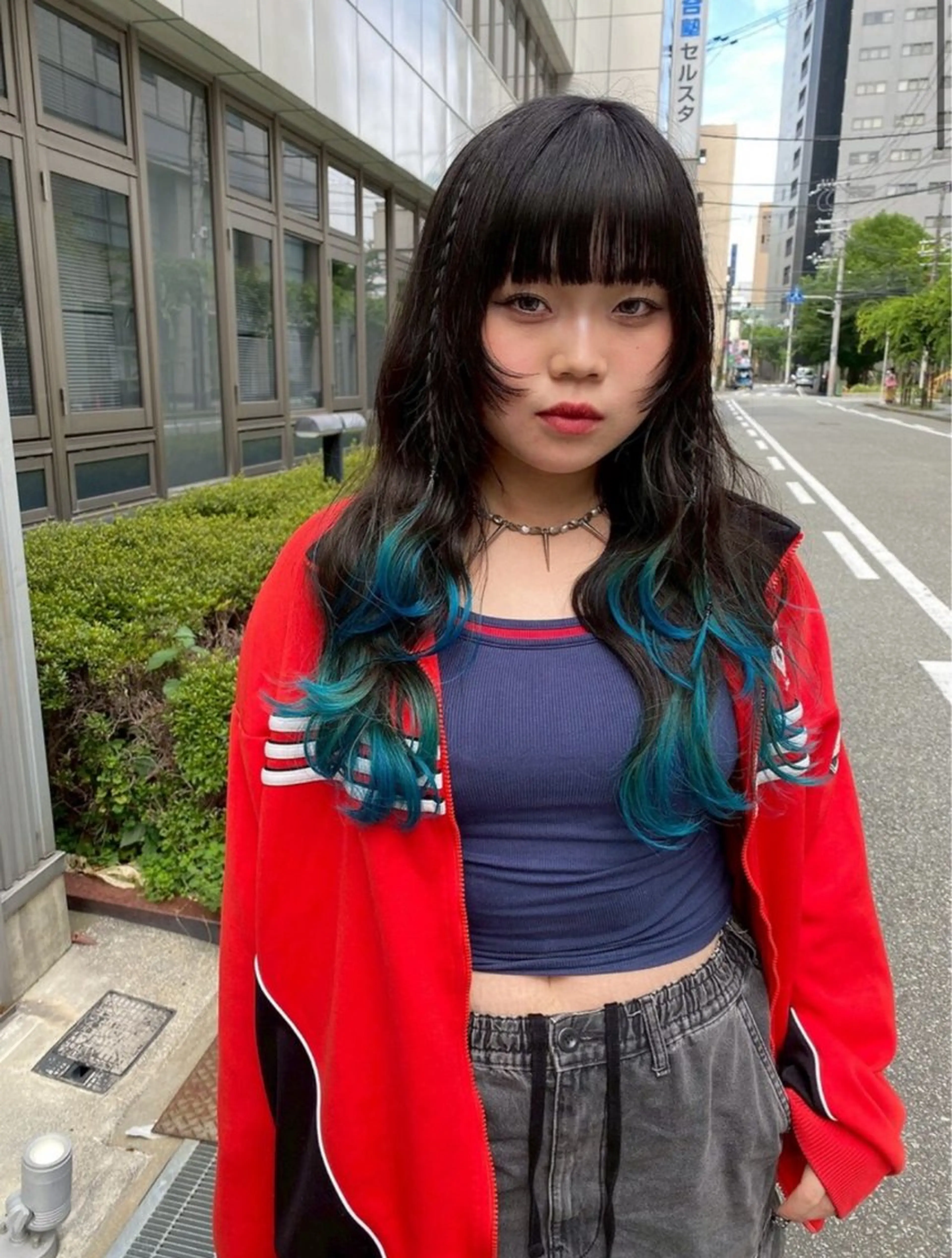 ロング カラー ユリナ /Chlori淡路店のヘアスタイル