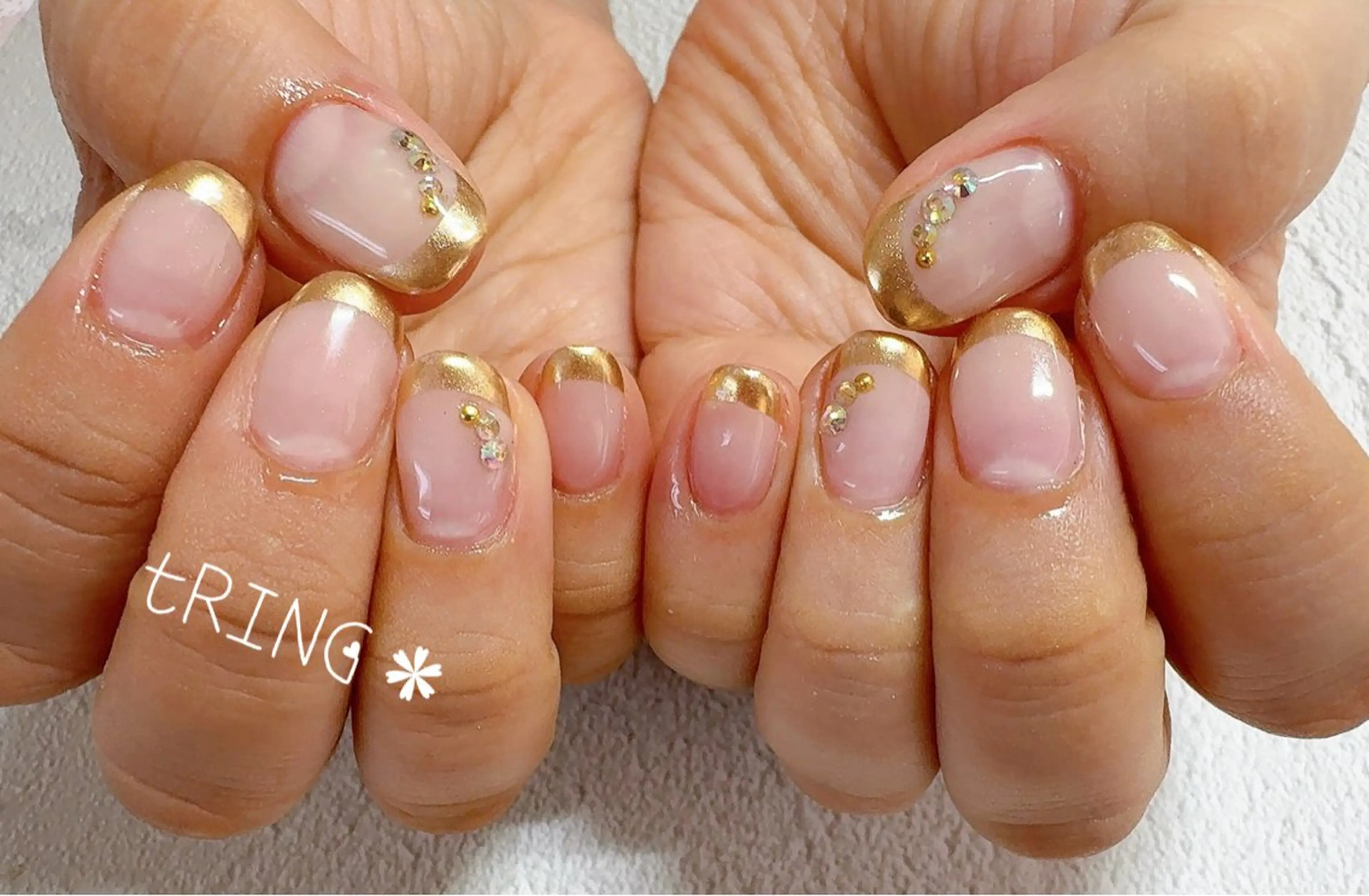 ネイル ハンドネイル tRING＊ しいの木台のネイルデザイン