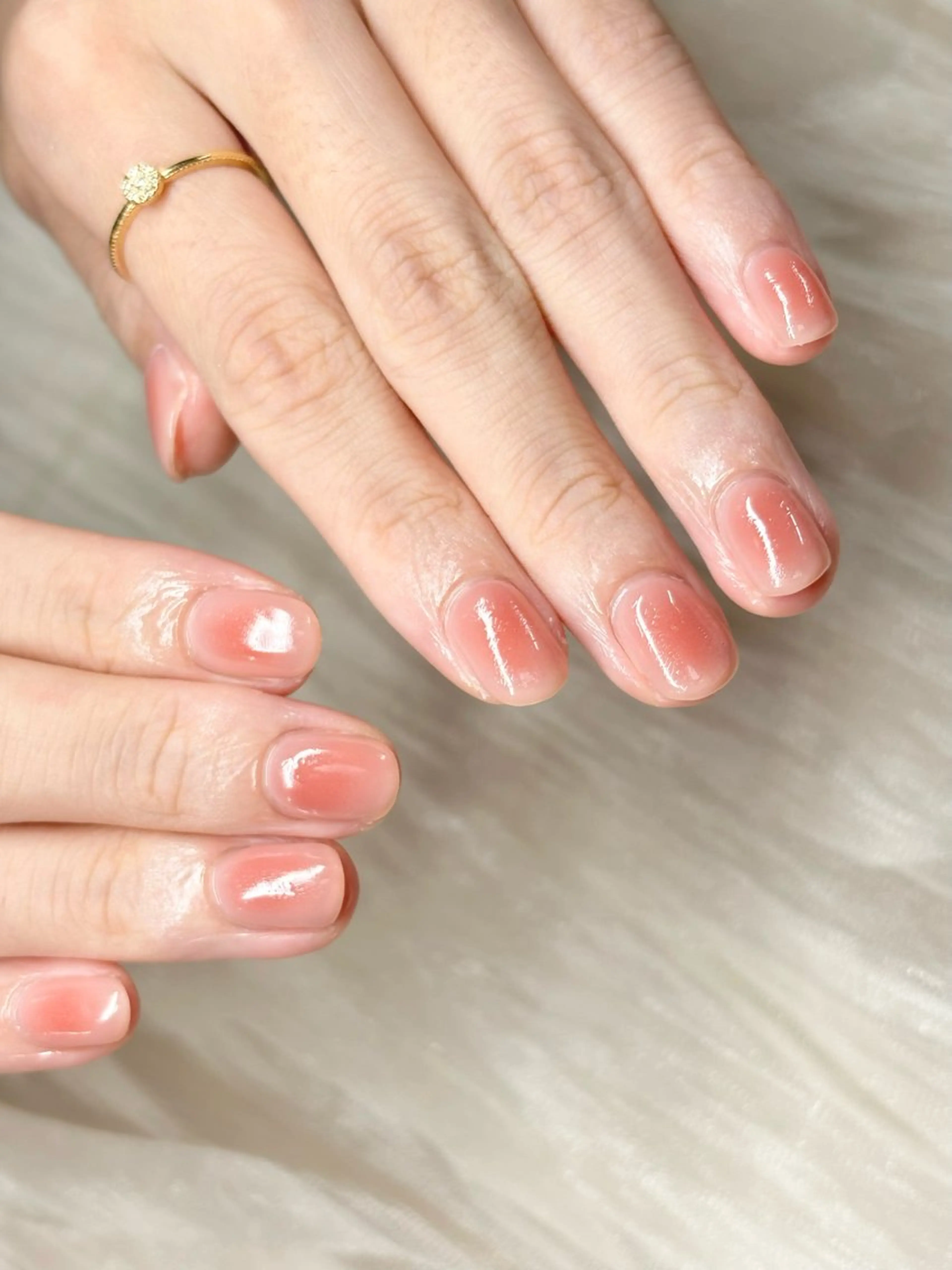 ネイル チークネイル ハンドネイル ハンドケア ETE LUNA NAILのネイルデザイン