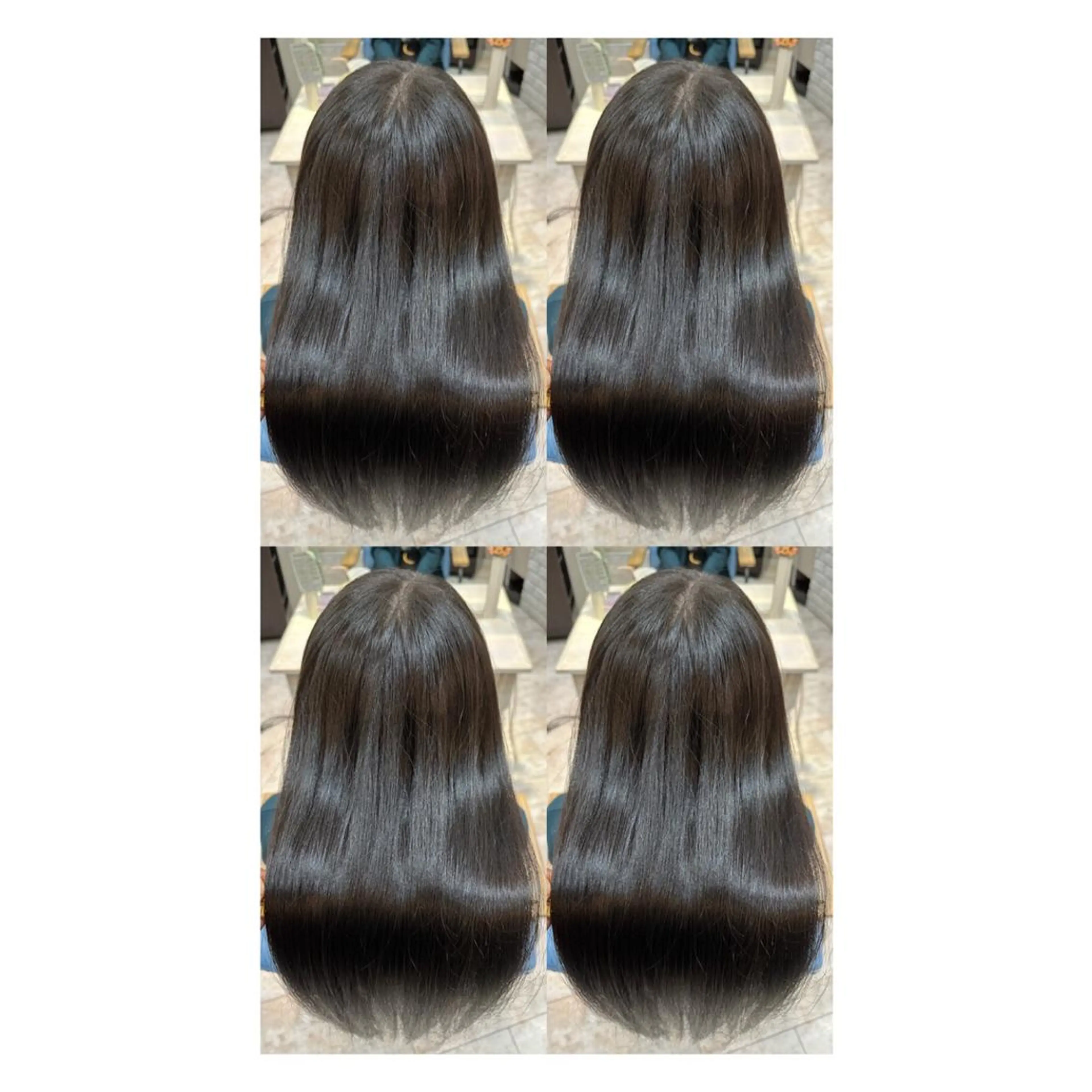 ロング 髪質改善 縮毛矯正 トリートメント カット トリートメント 店長✨レイヤー✖️ 髪質改善✖️韓国ヘアのヘアスタイル