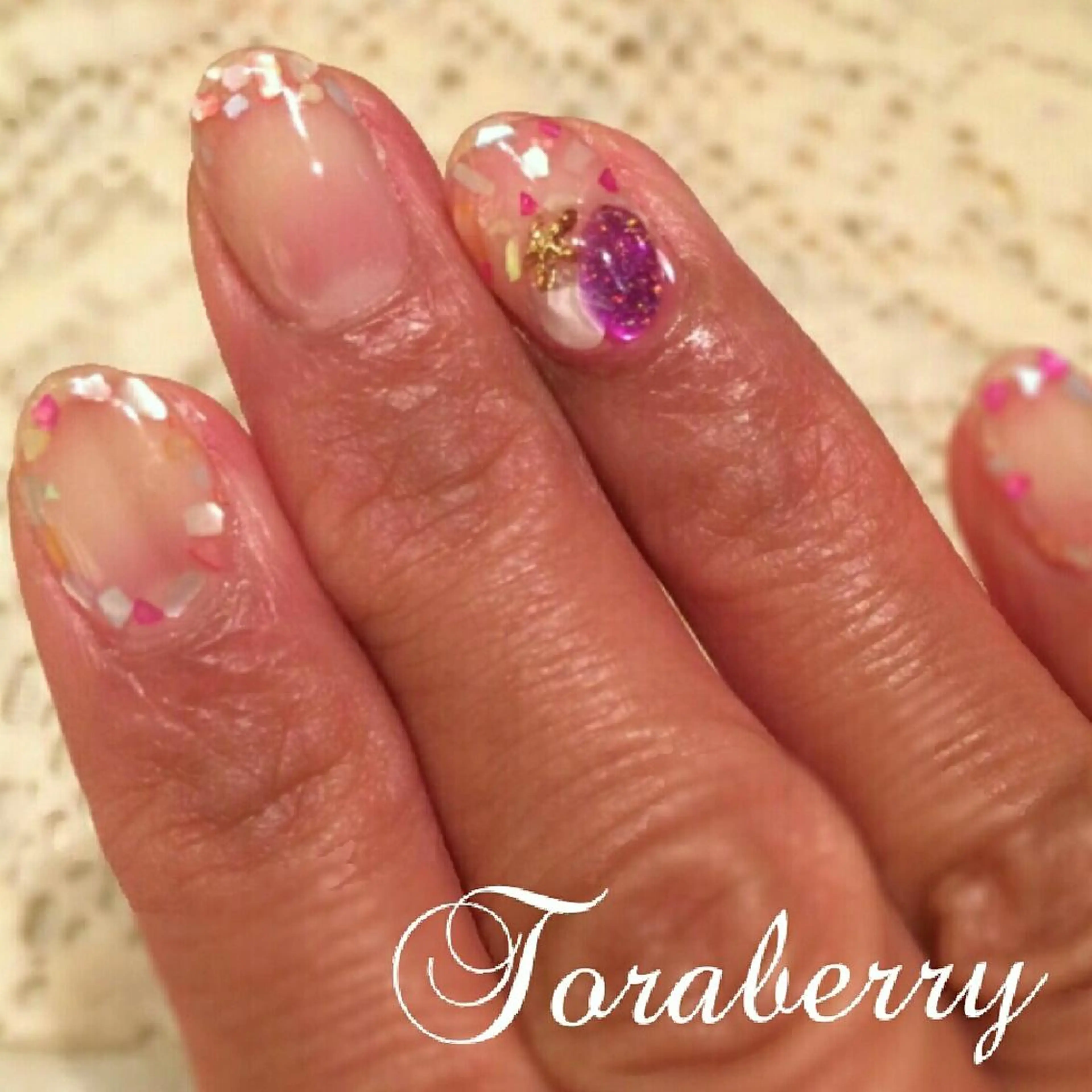 ネイル 持ち込み ネイリスト なつみのネイルデザイン