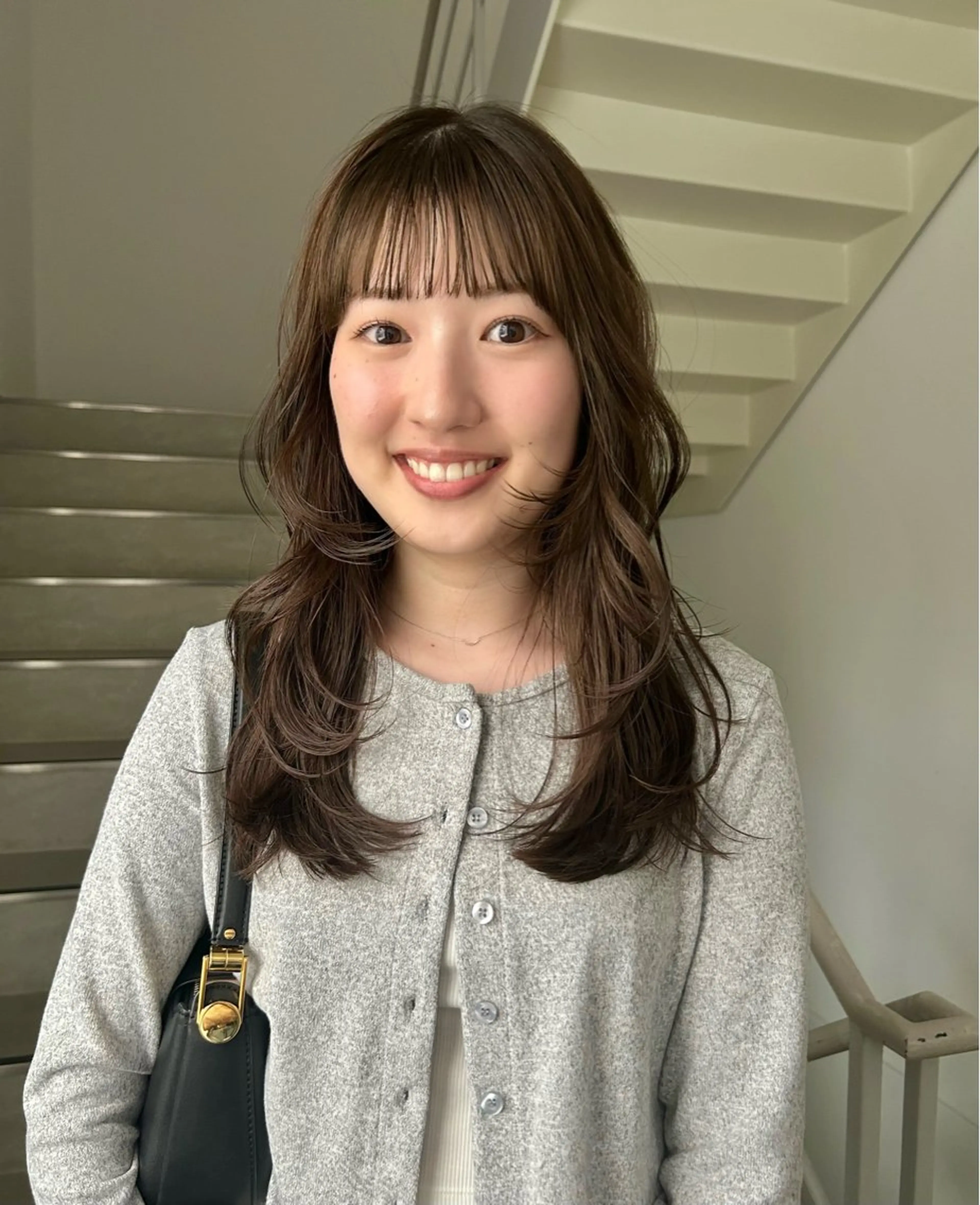 💡ダメージ軽減しながらヘアスタイルを楽しみたい方におすすめ💡似合わせカット🪄➕低ダメージ透明感ケアカラー🫧の写真