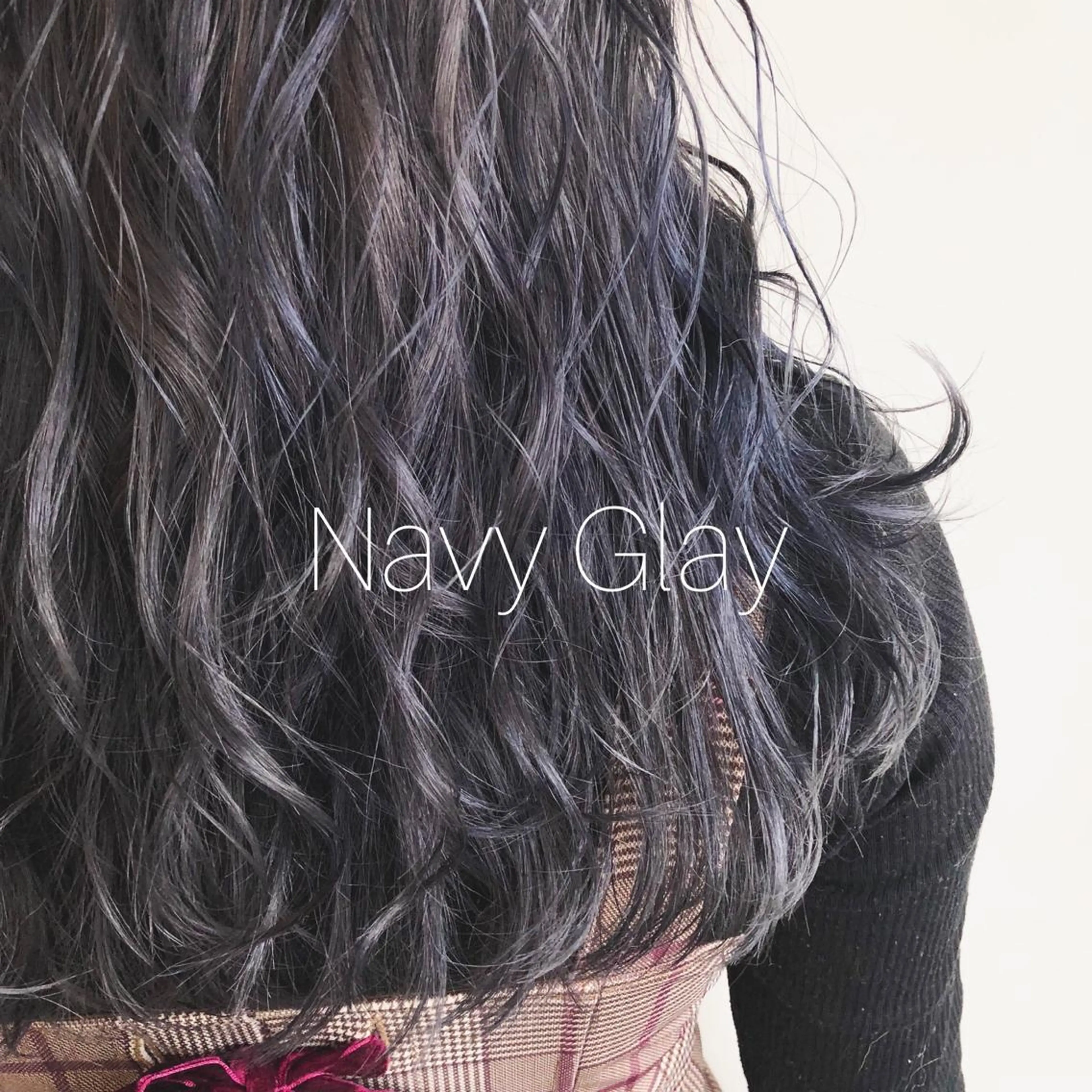 ロング カラー ネイビーカラー 👑髪質改善の匠👑 サンジョウ ユウキのヘアスタイル