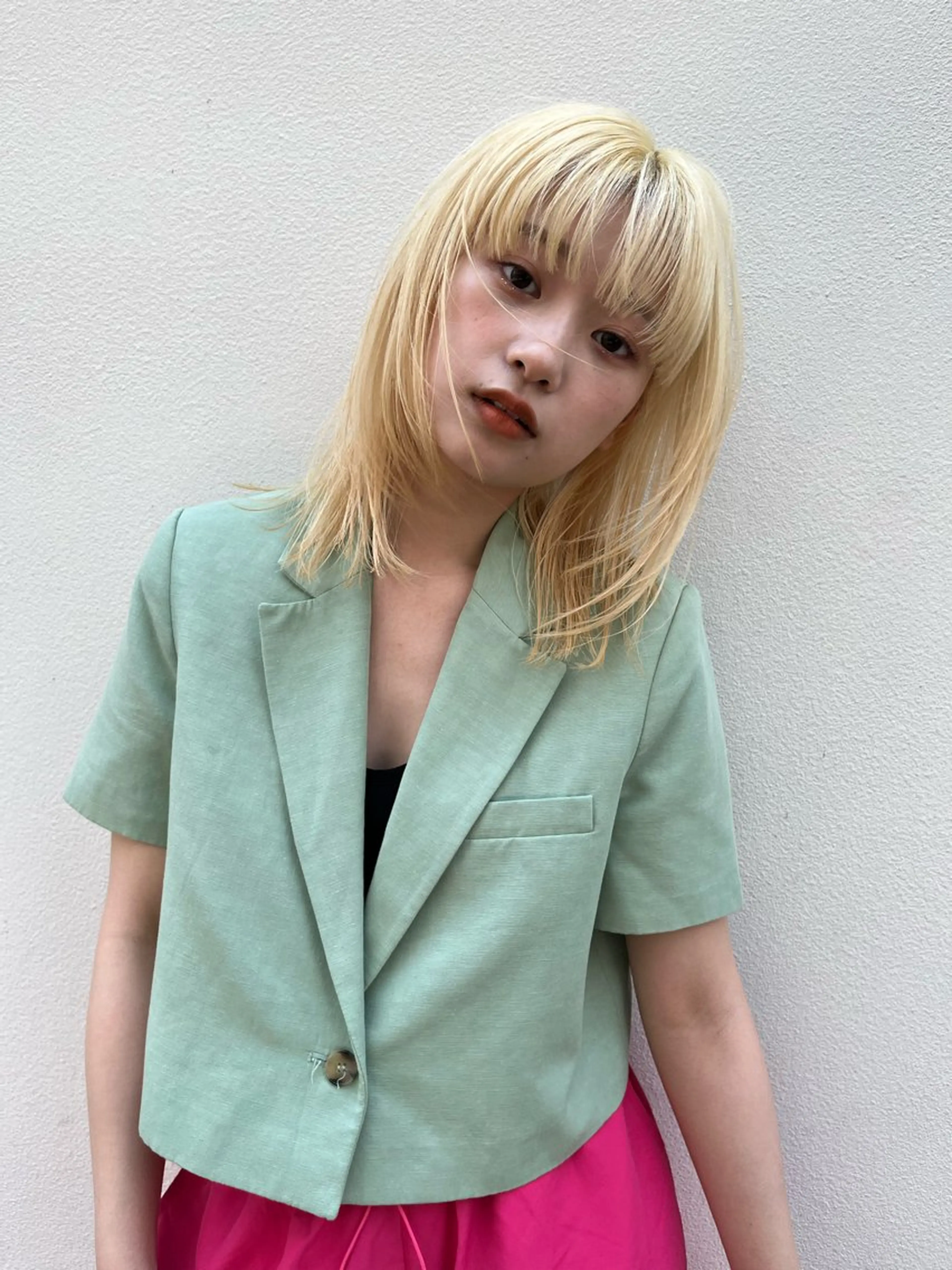 ボブ/レイヤーカット+トリートメントの写真