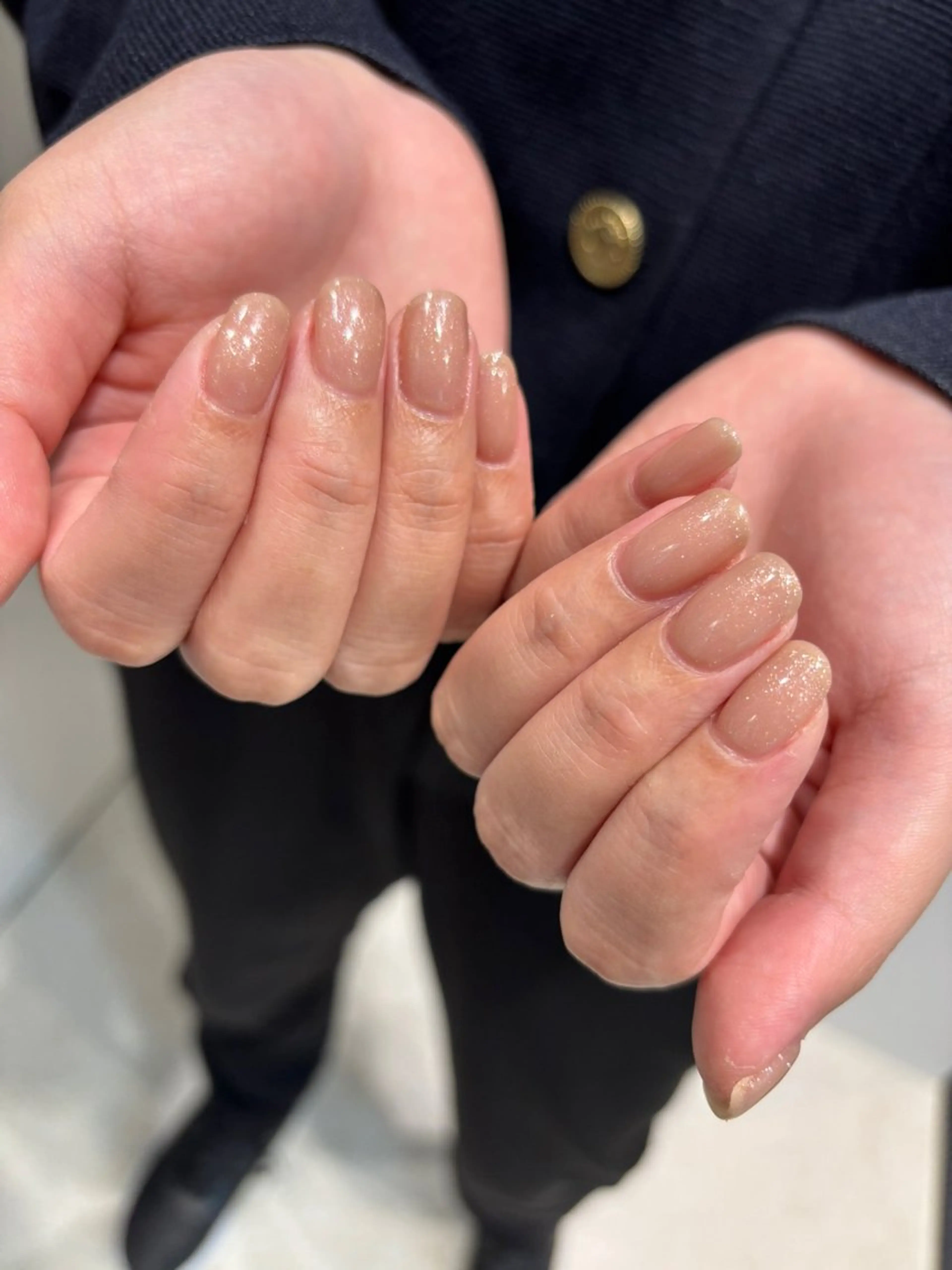 ネイル ワンカラーネイル kanell（カネル）/所属・kanell⭐︎ ニュアンスネイルのネイルデザイン