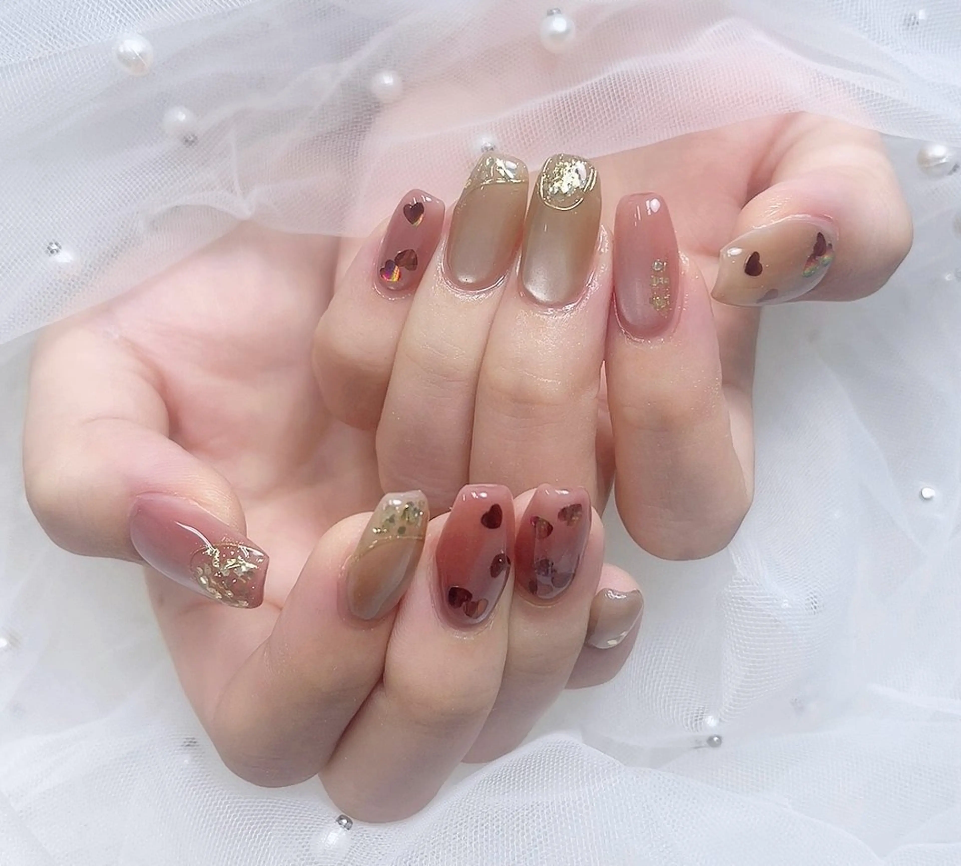 ネイル ハンドネイル ╹◡╹Mimoミモ Eye&Nailのマツエク・マツパデザイン