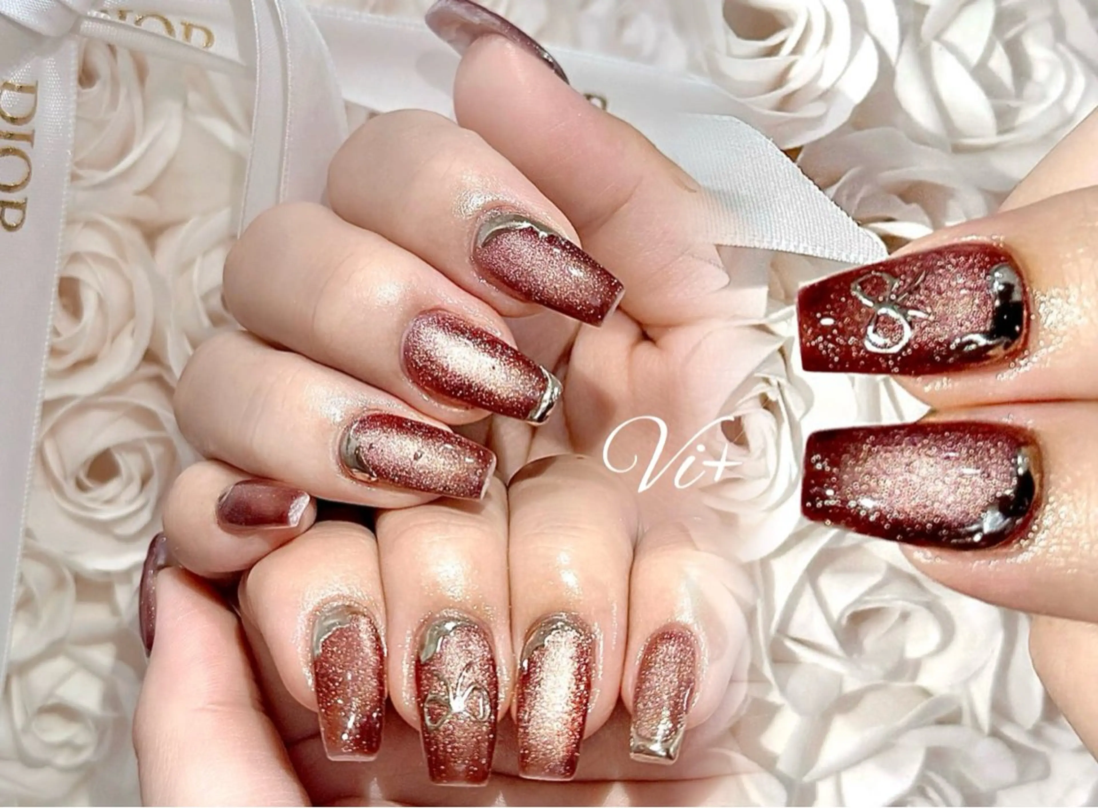 ネイル ハンドネイル ✨Nailsalon Vi+✨のネイルデザイン