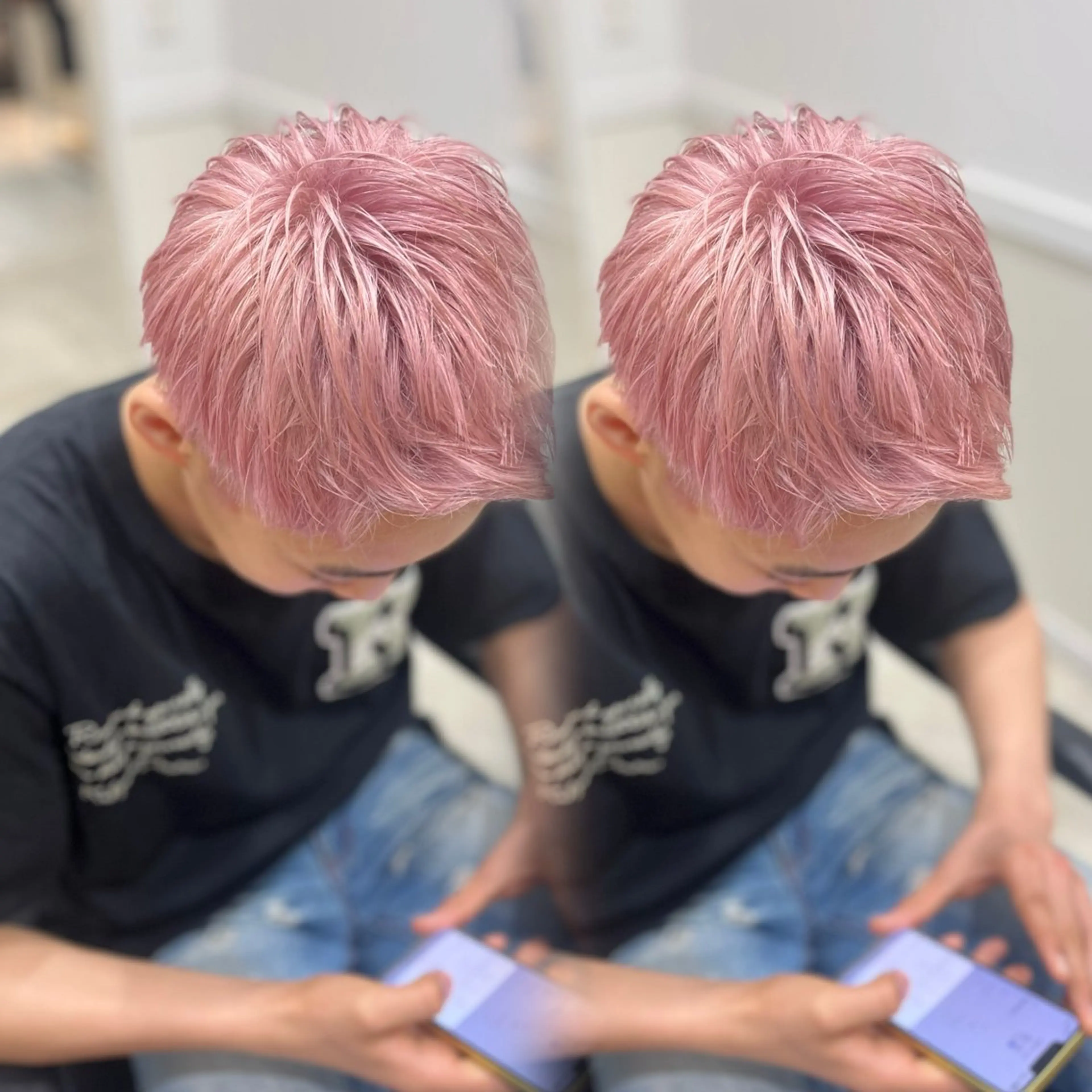 カラー メンズ 【ただの天才 🎨】のヘアスタイル