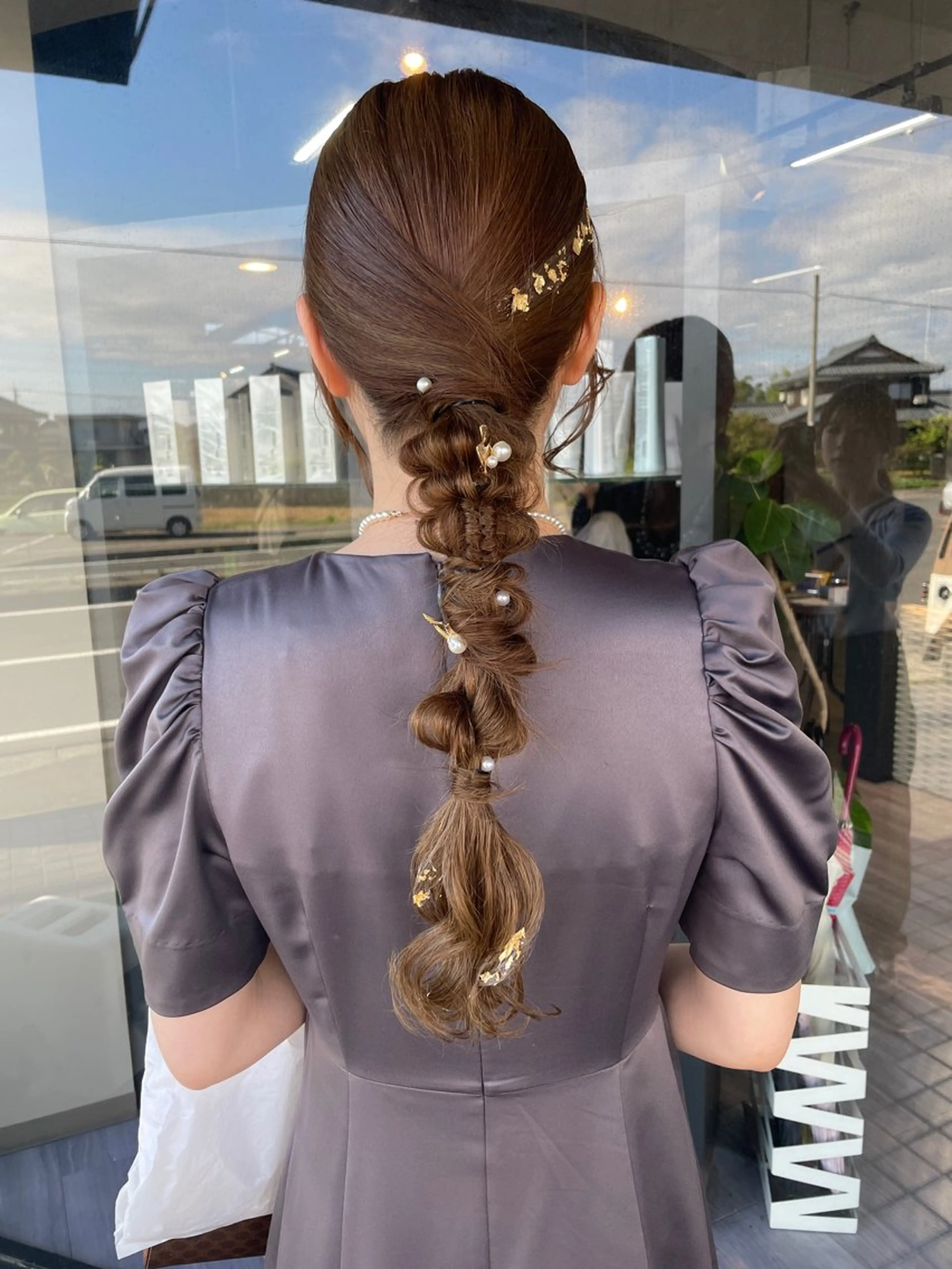 ロング ヘアアレンジ ロング マキノ キョウカのヘアスタイル