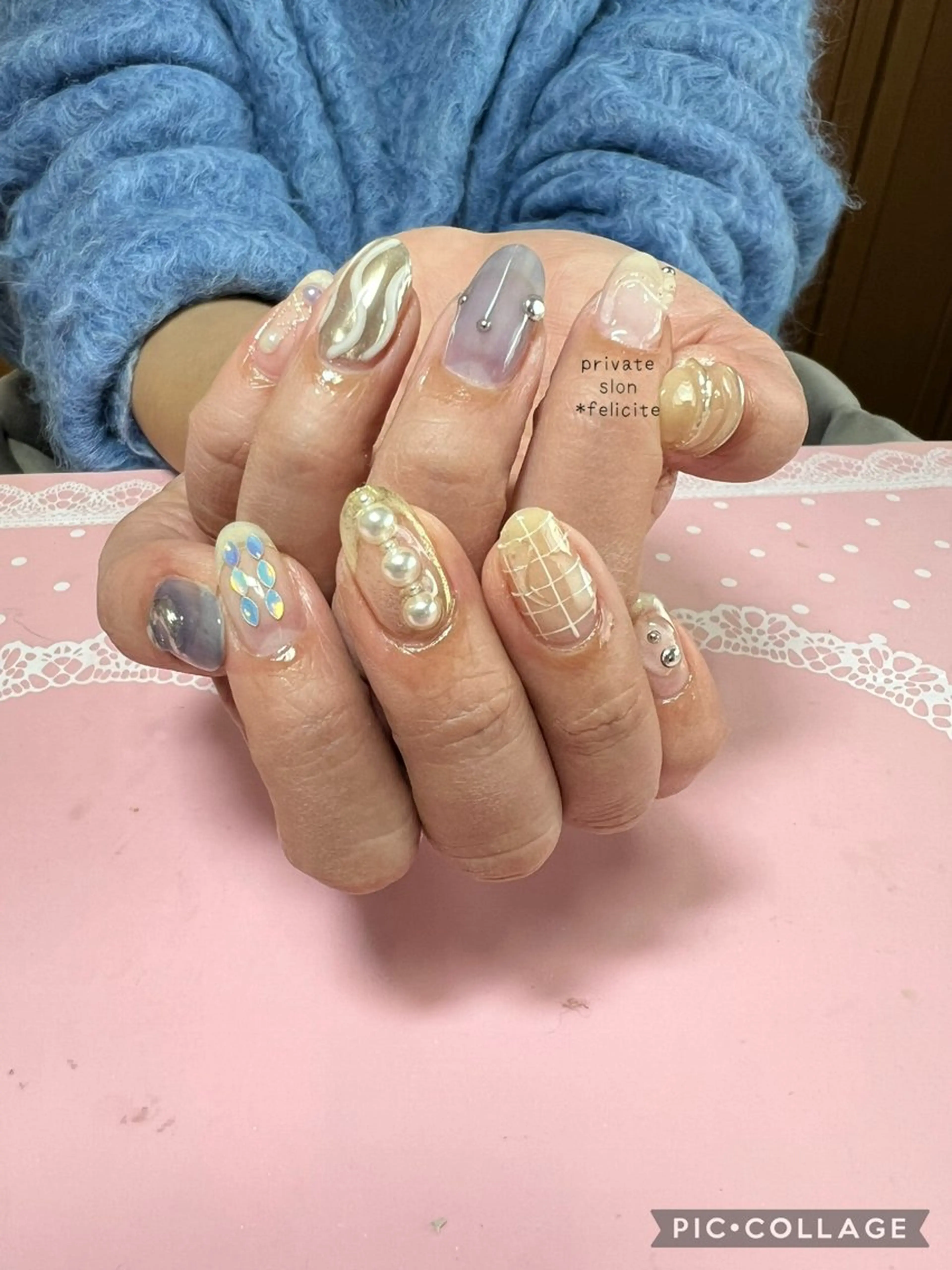 ネイル ハンドネイル 早川 真理のネイルデザイン