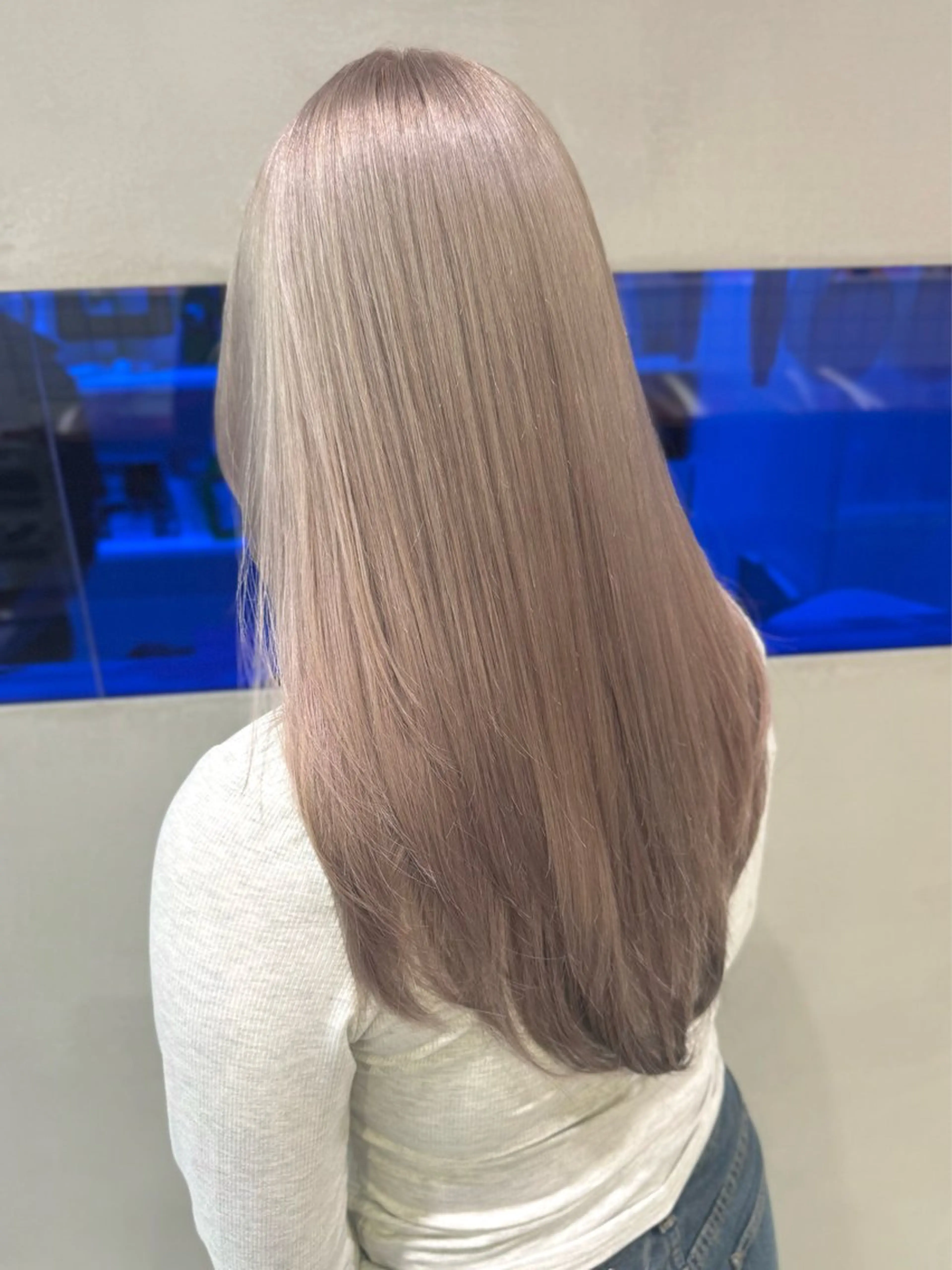 ロング カラー ヘアカラー 艶カラー/カラー モデル募集中/シンヤのヘアスタイル