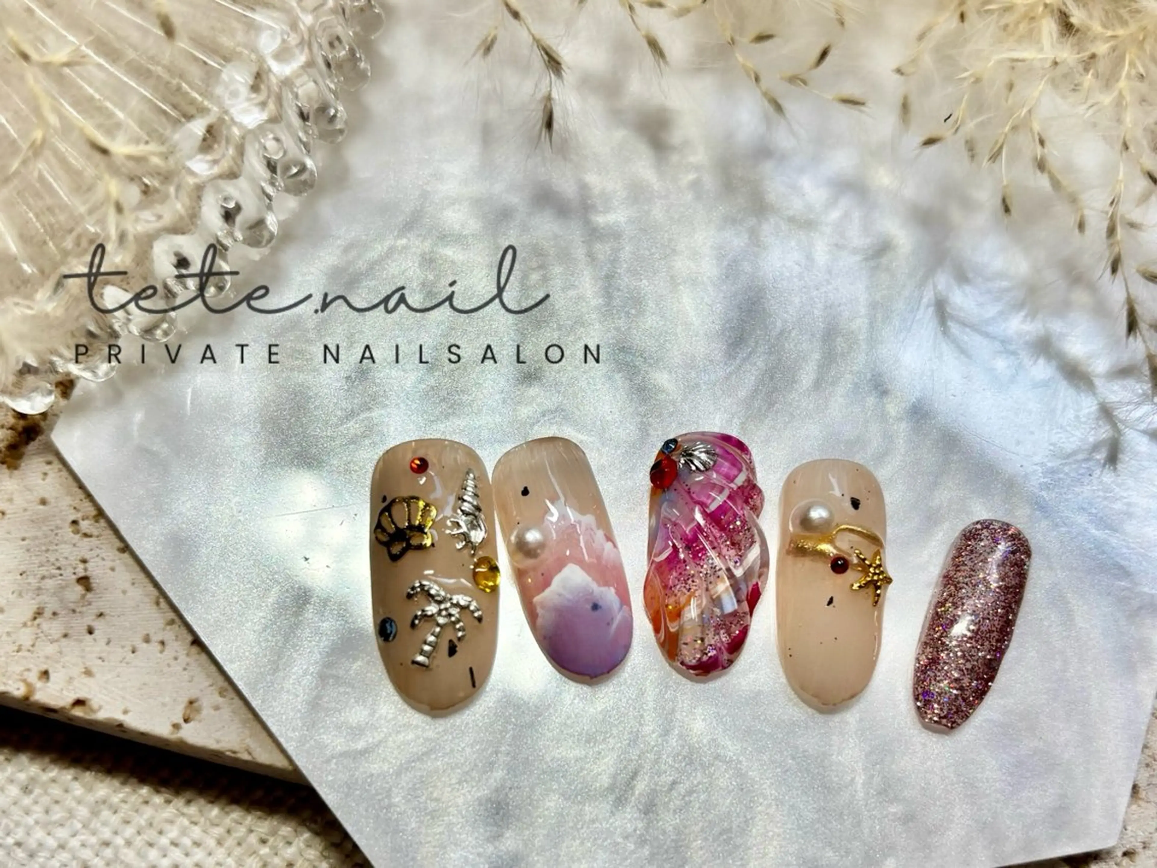 ネイル ハンドネイル tete. nailのネイルデザイン