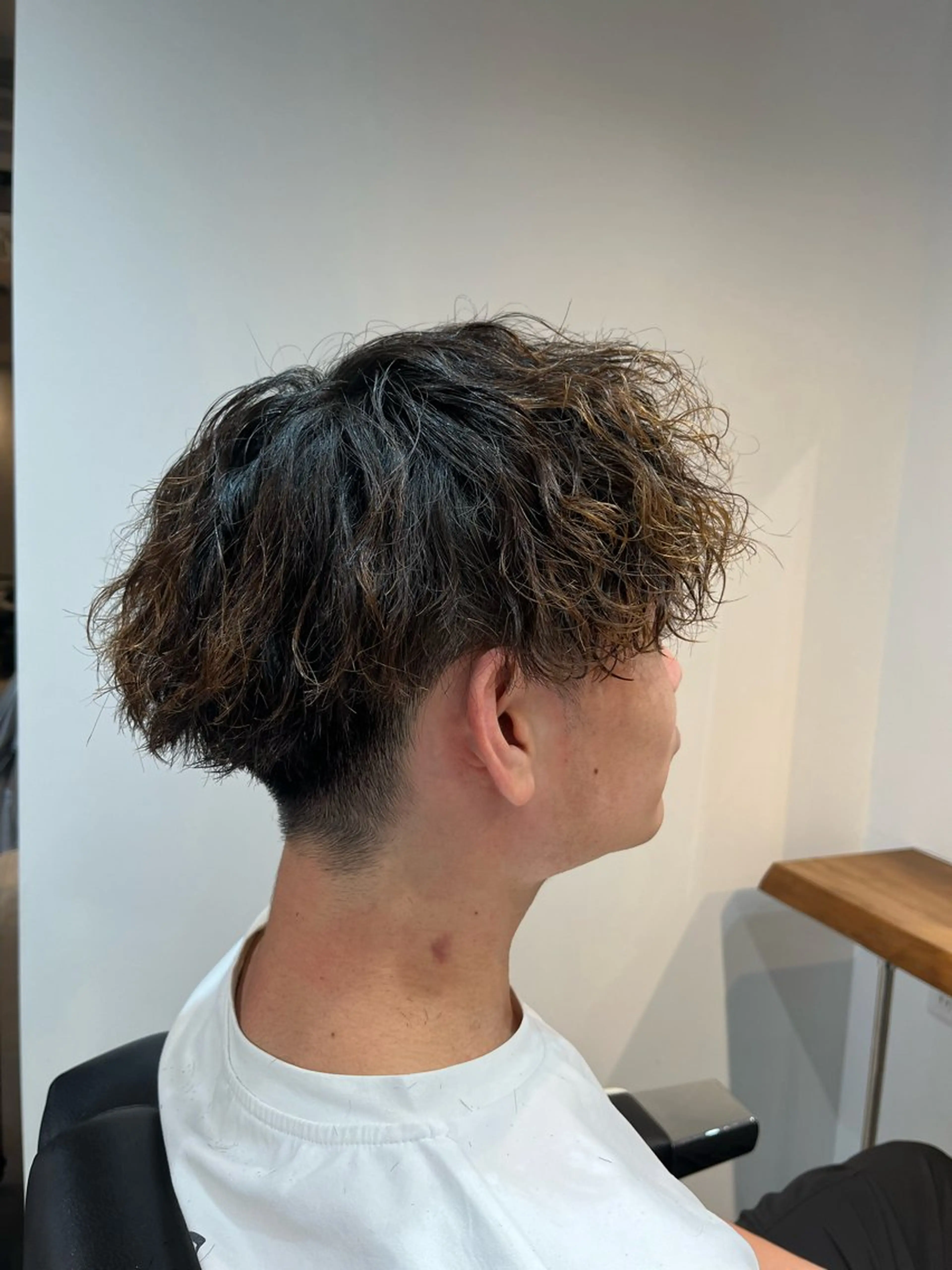 メンズ カット パーマ 直毛改善特化美容師/ 大森雄貴のヘアスタイル