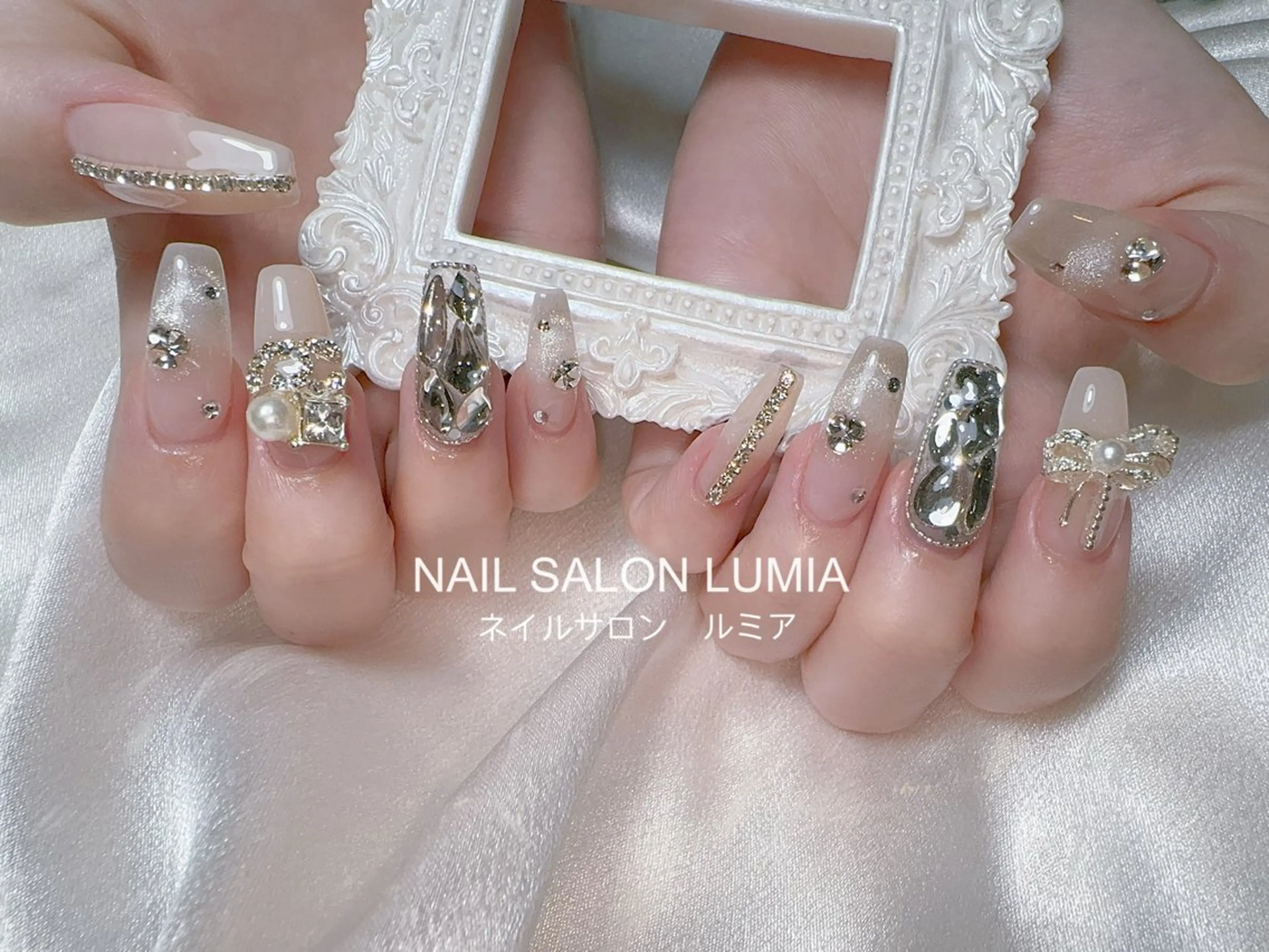 ネイル ハンドネイル ネイルサロン ルミア Lumia 店長のネイルデザイン
