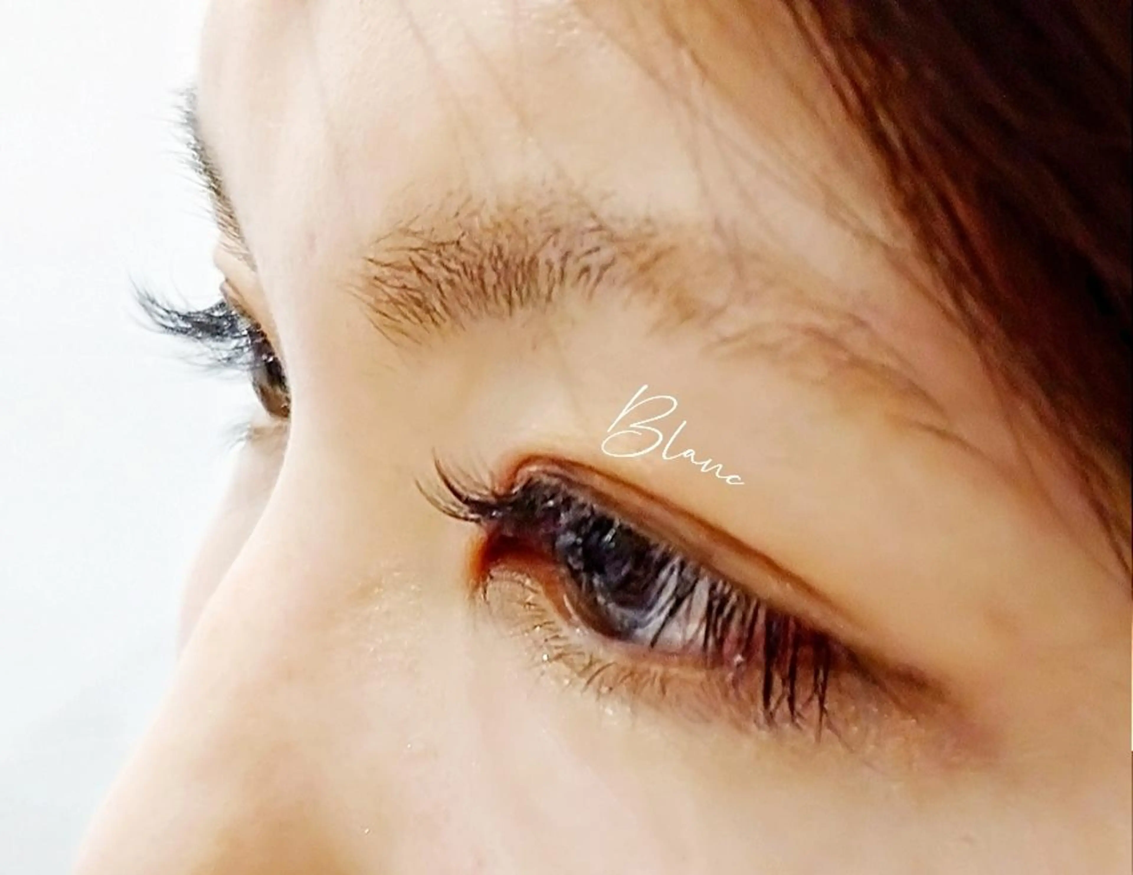 マツエク・マツパ 目尻長め マツエク Vonita  Kuriharaのマツエク・マツパデザイン