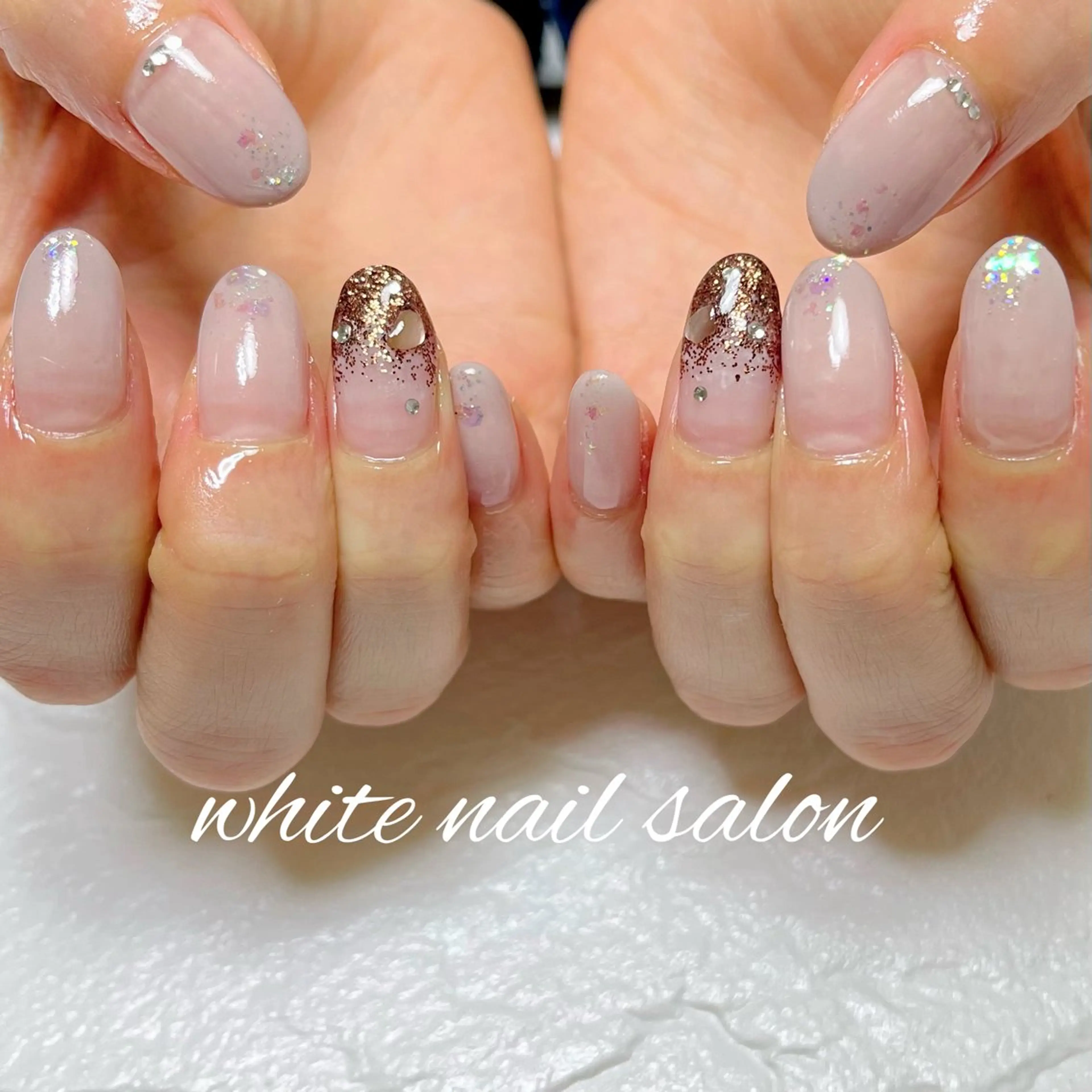 ネイル ハンドネイル white nail salonのネイルデザイン