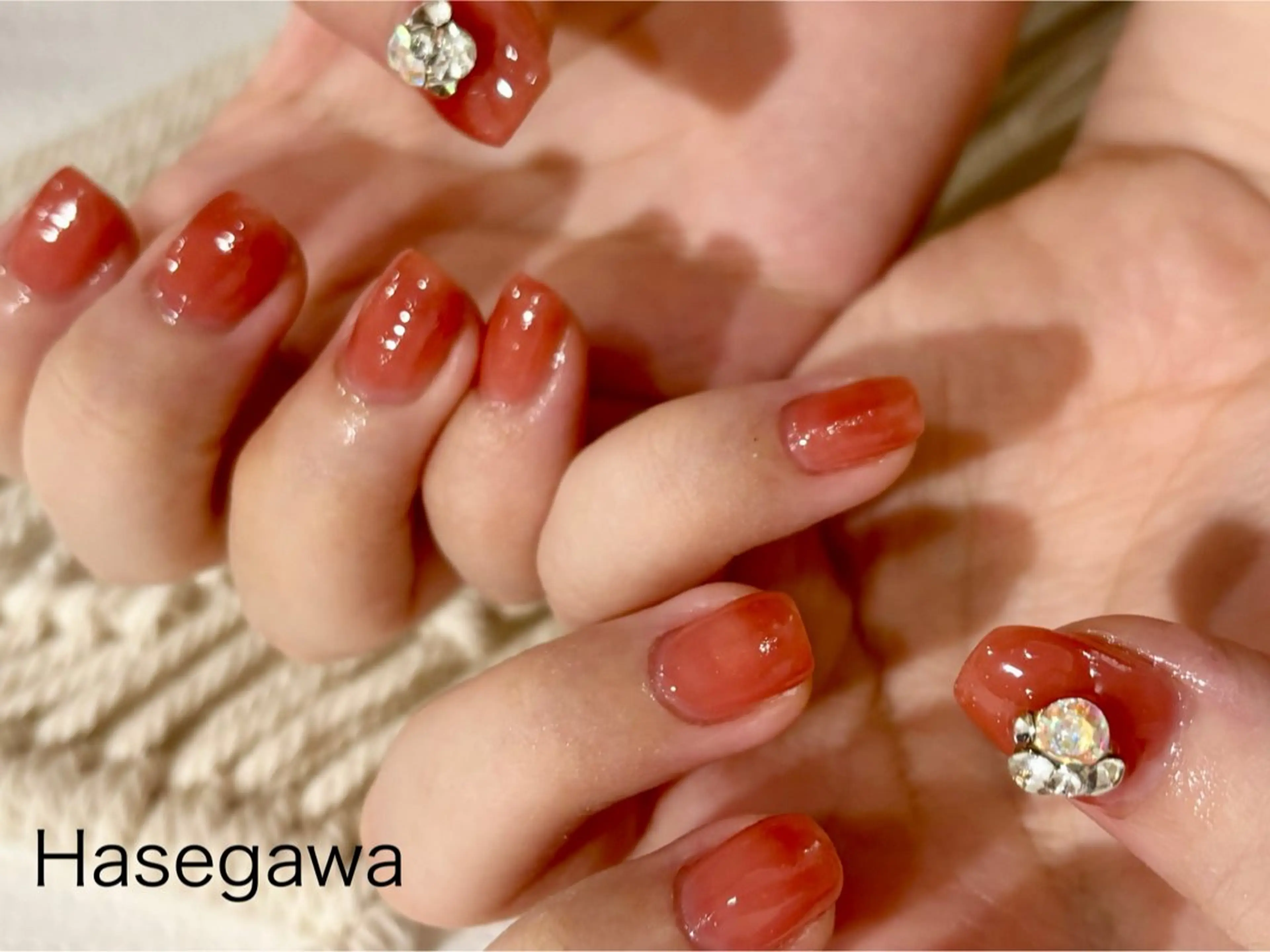 ネイル ハンドネイル DROP 長谷川のネイルデザイン