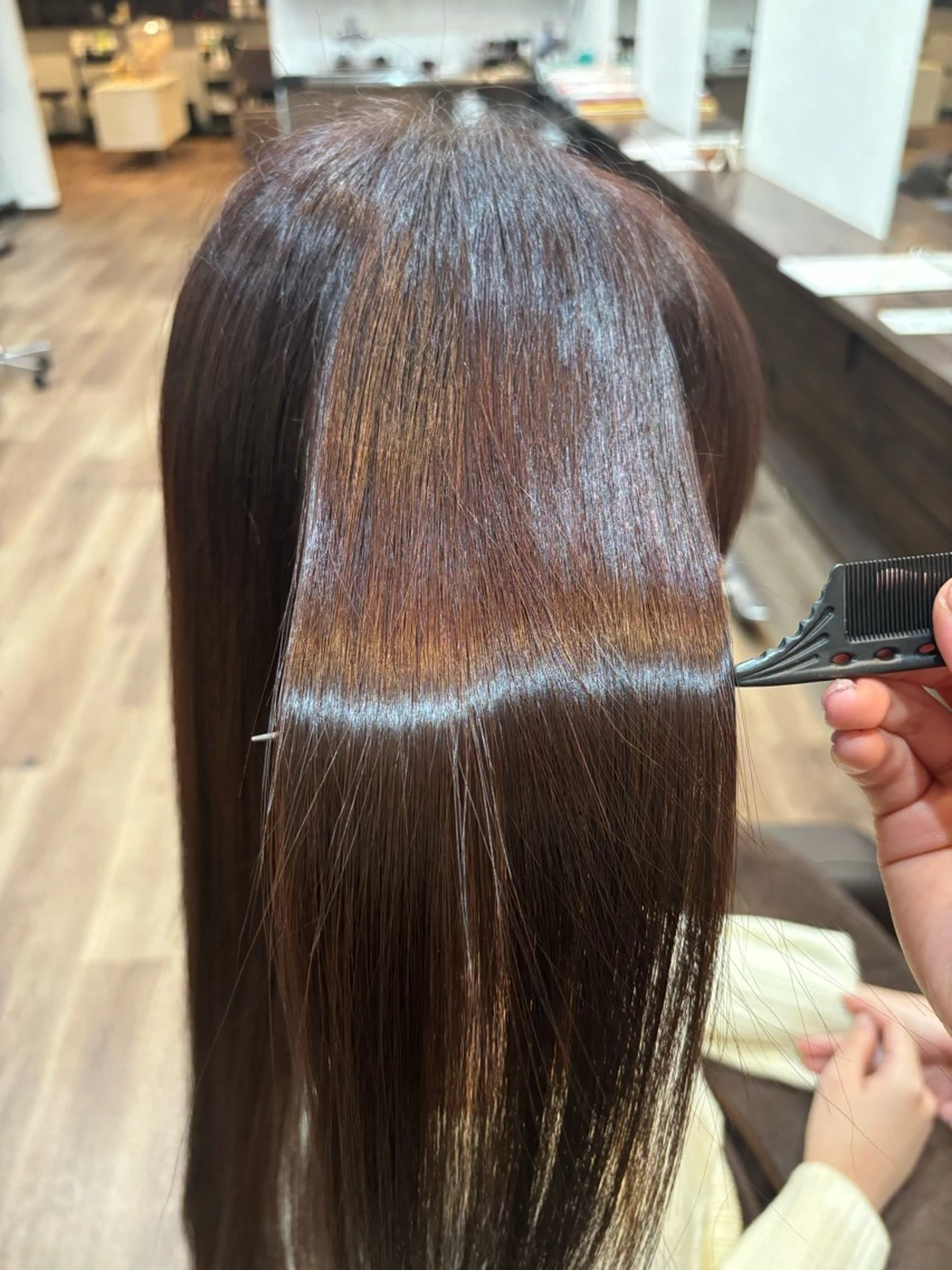 ロング カラー BELSTA 遠藤亜実のヘアスタイル