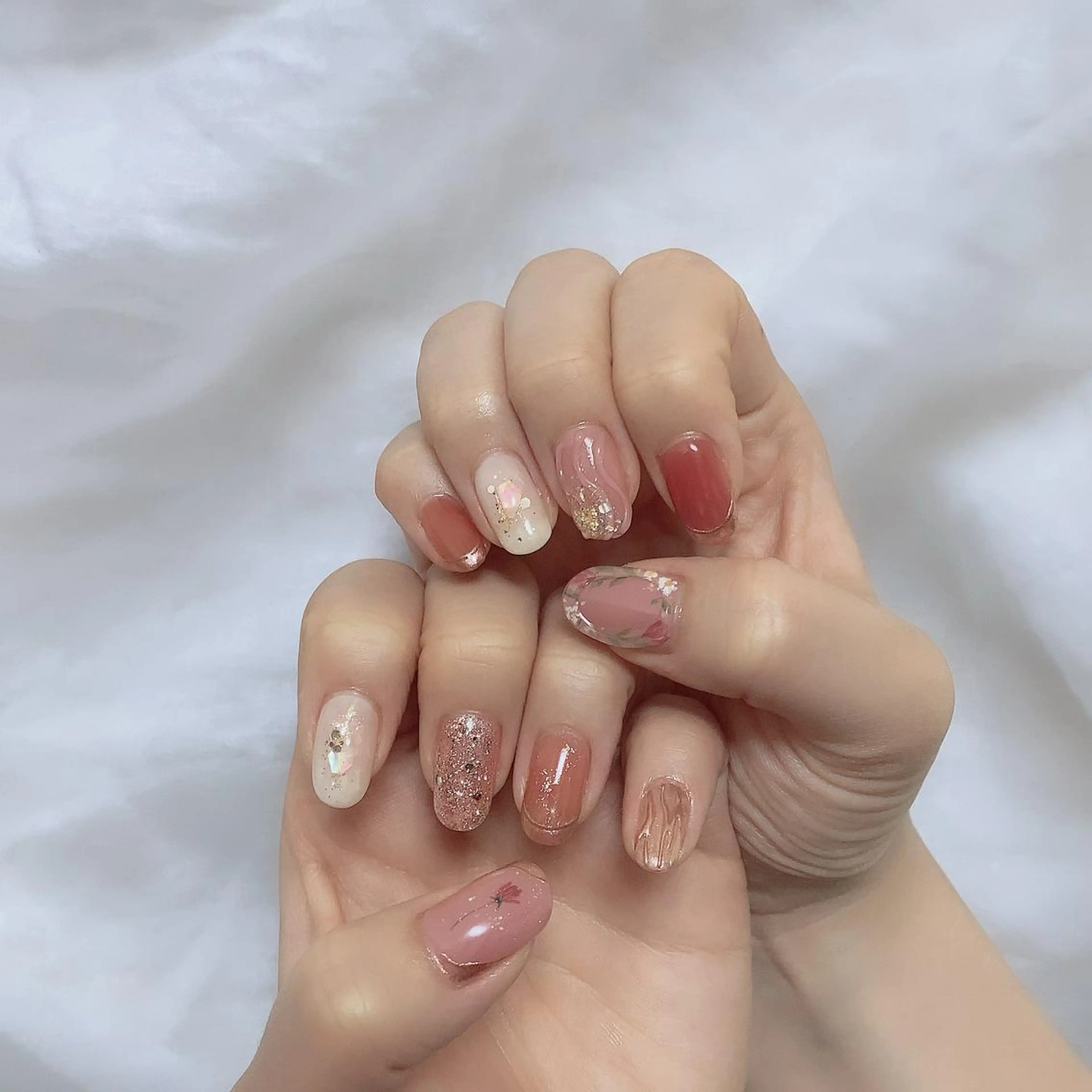 ネイル ミラーネイル SOL NAILのネイルデザイン