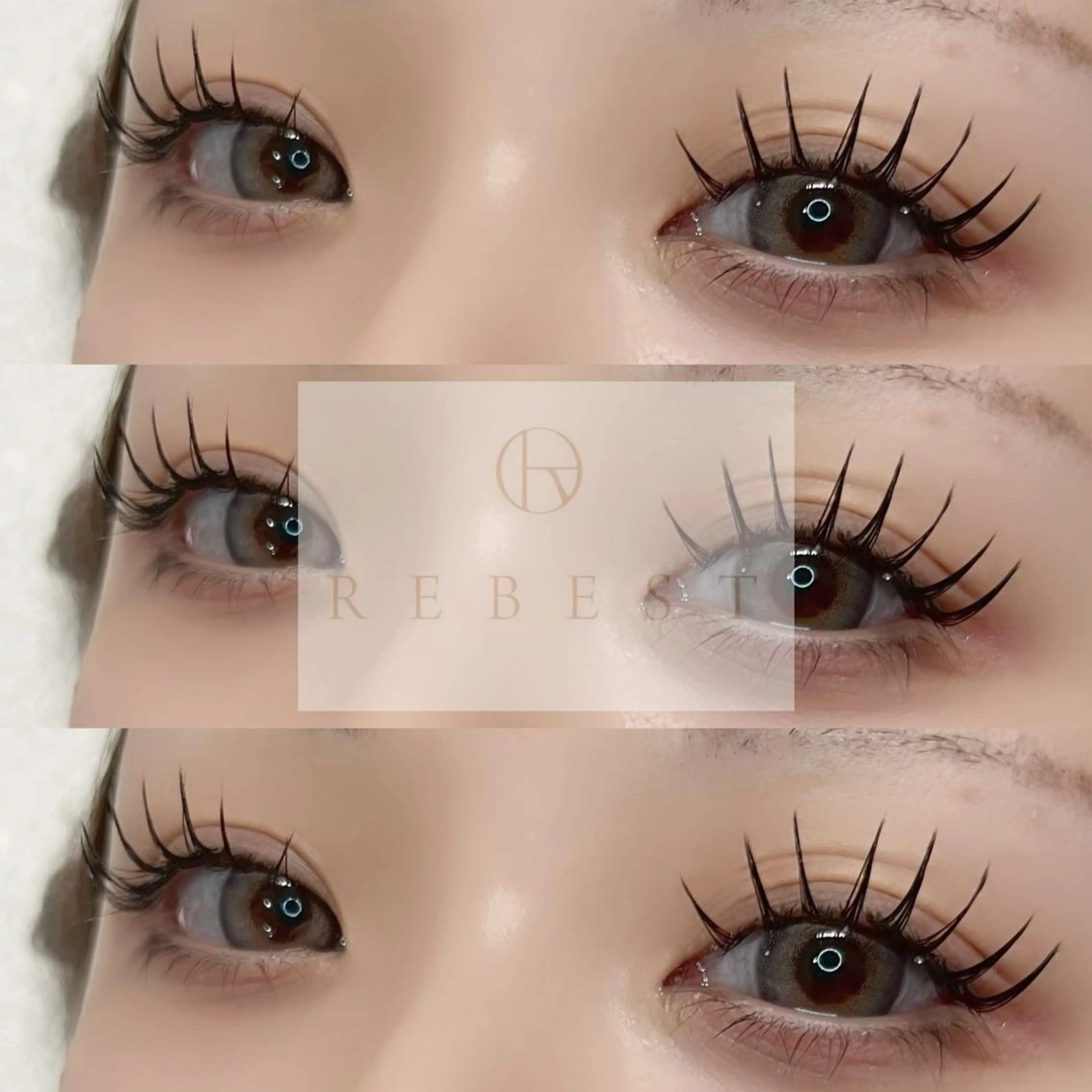 マツエク・マツパ Lashlift 👁️REBESTのマツエク・マツパデザイン